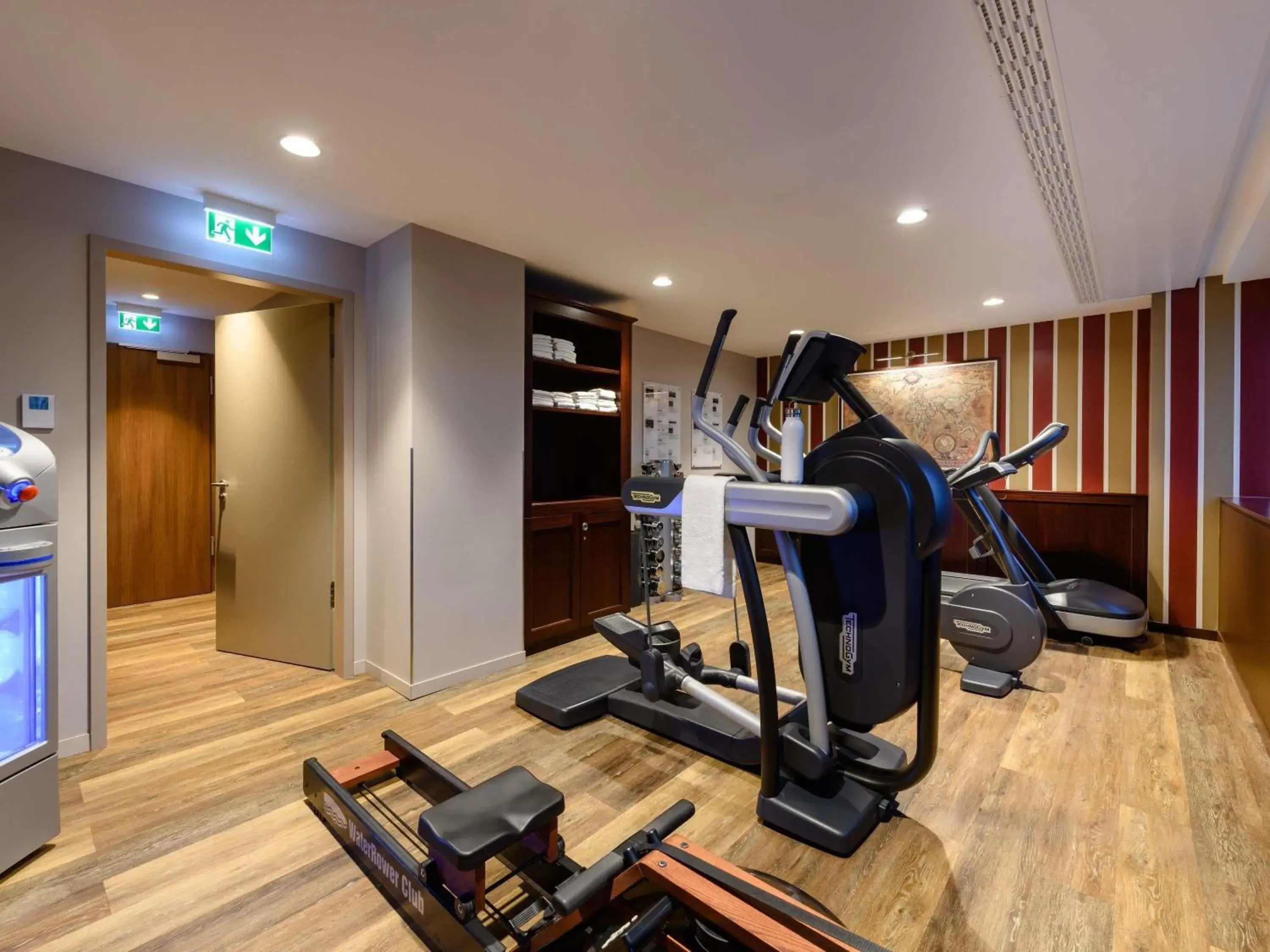 Fitness centre/facilities in Aparthotel Adagio Frankfurt City Messe Fitness centre/facilities in Aparthotel Adagio Frankfurt City Messe