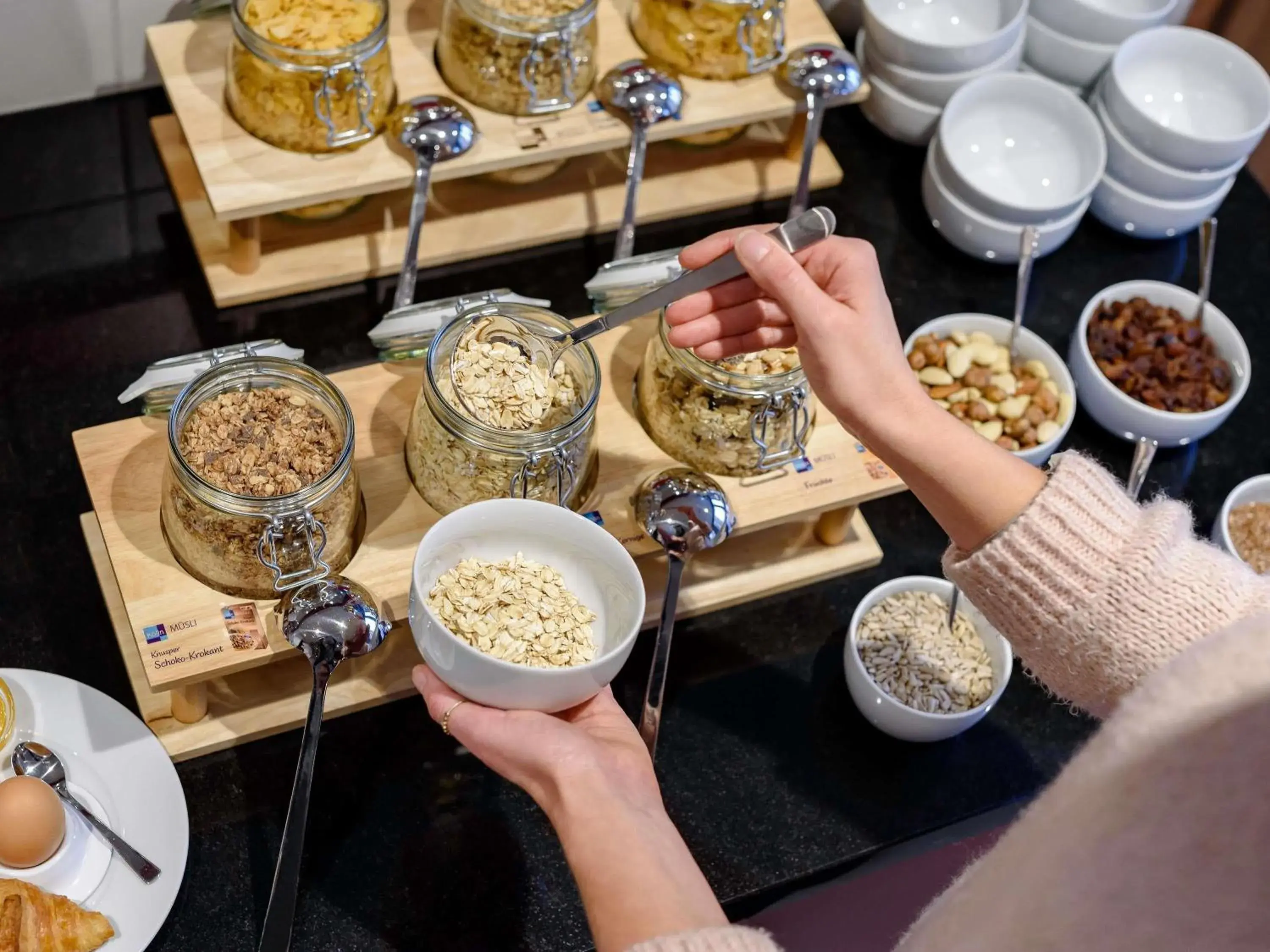 Breakfast in Aparthotel Adagio Frankfurt City Messe Breakfast in Aparthotel Adagio Frankfurt City Messe