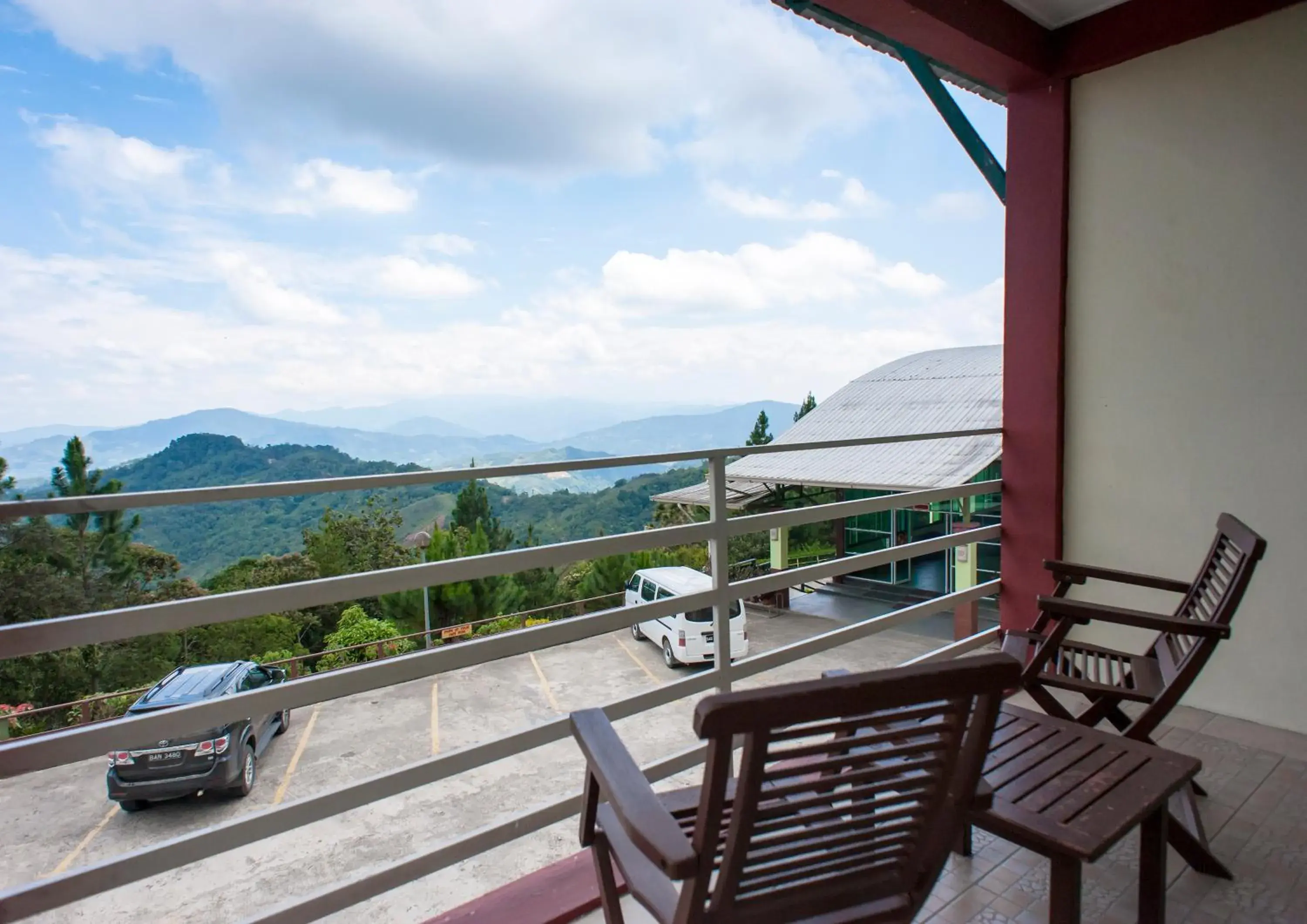 Mountain view in Celyn Resort Kinabalu Mountain view in Celyn Resort Kinabalu