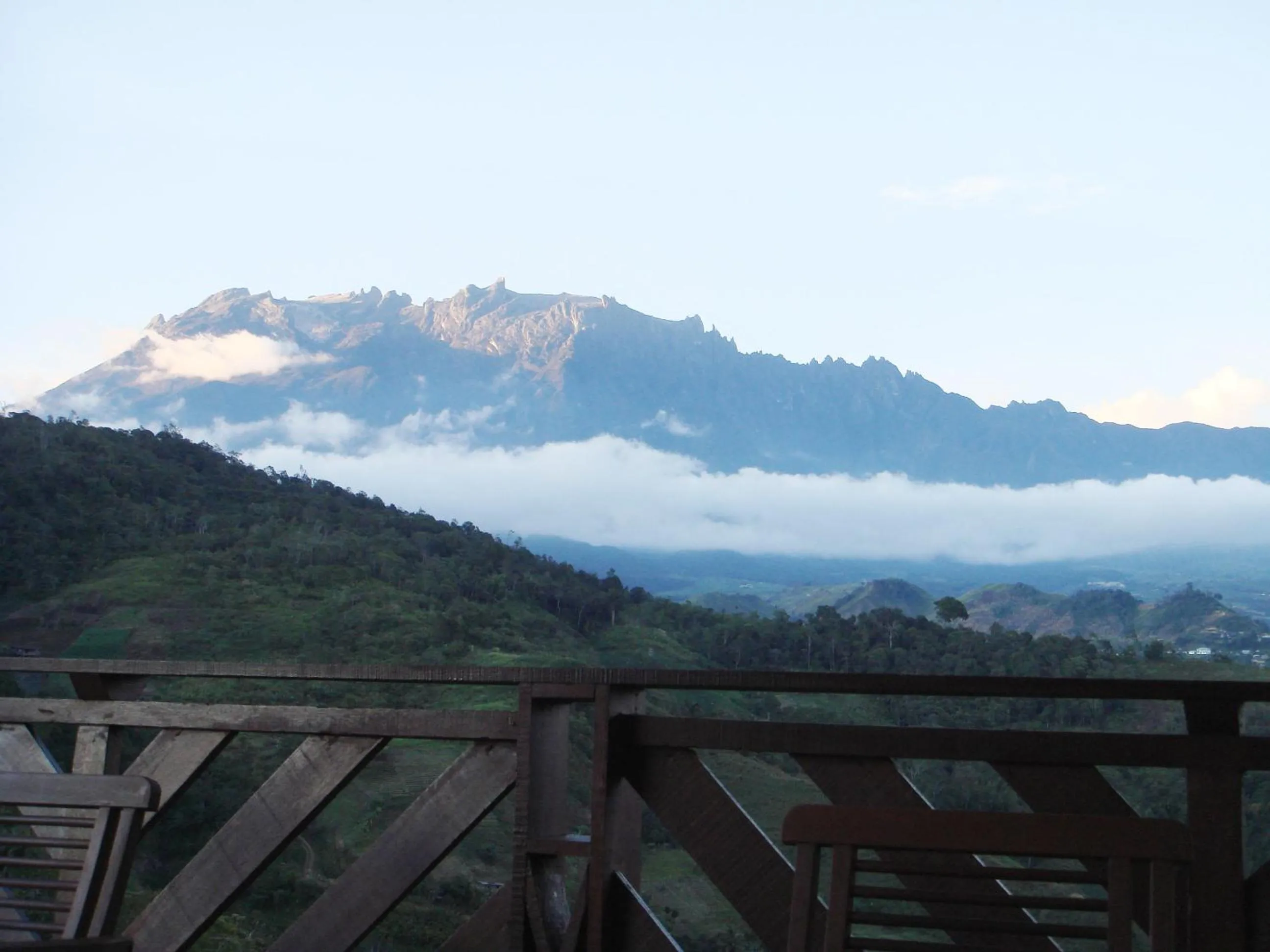 Mountain view in Celyn Resort Kinabalu