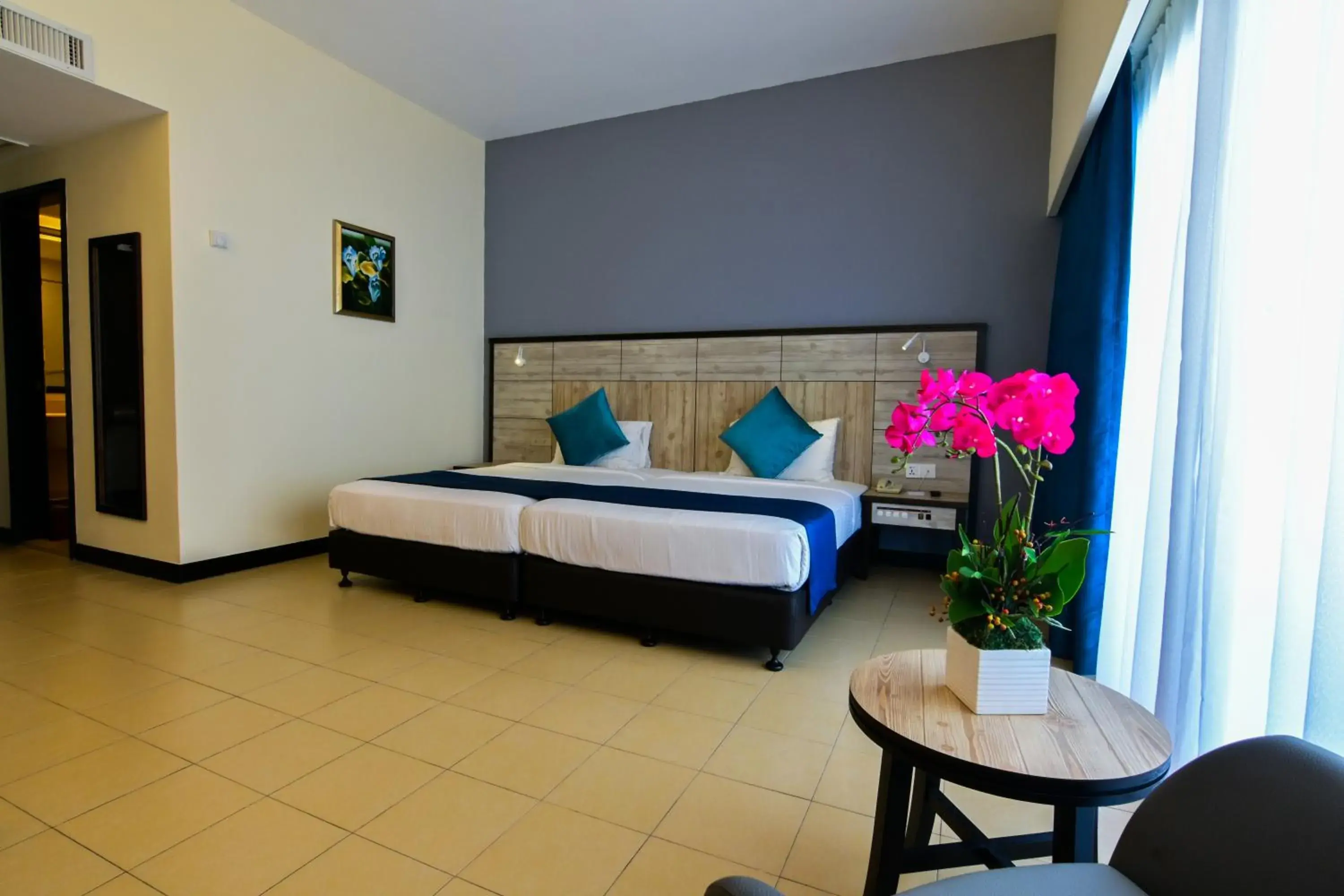 Bed in Flamingo Hotel by the Beach, Penang Bed in Flamingo Hotel by the Beach, Penang