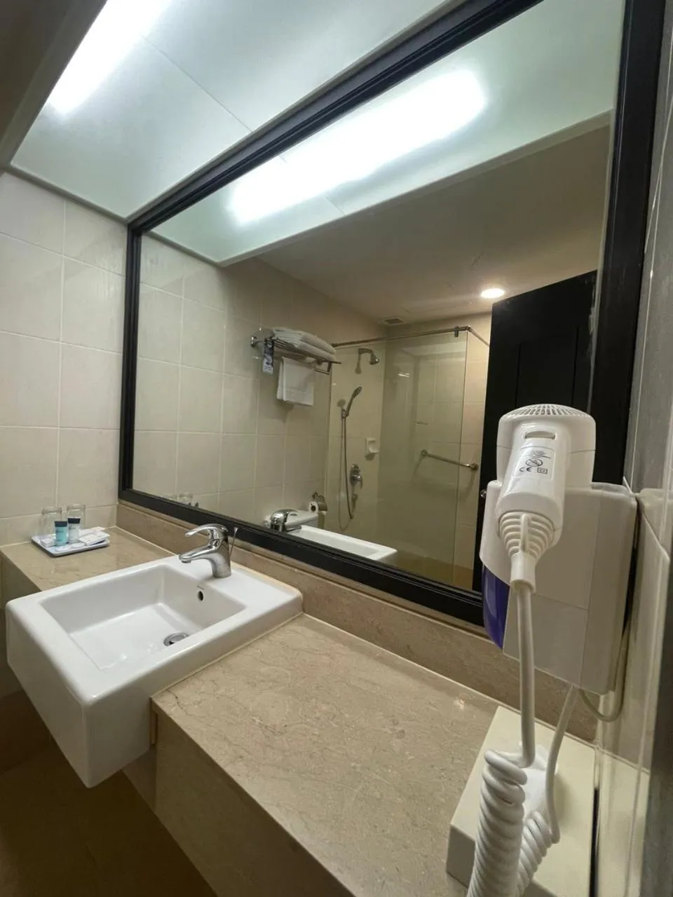 Shower in Flamingo Hotel by the Beach, Penang