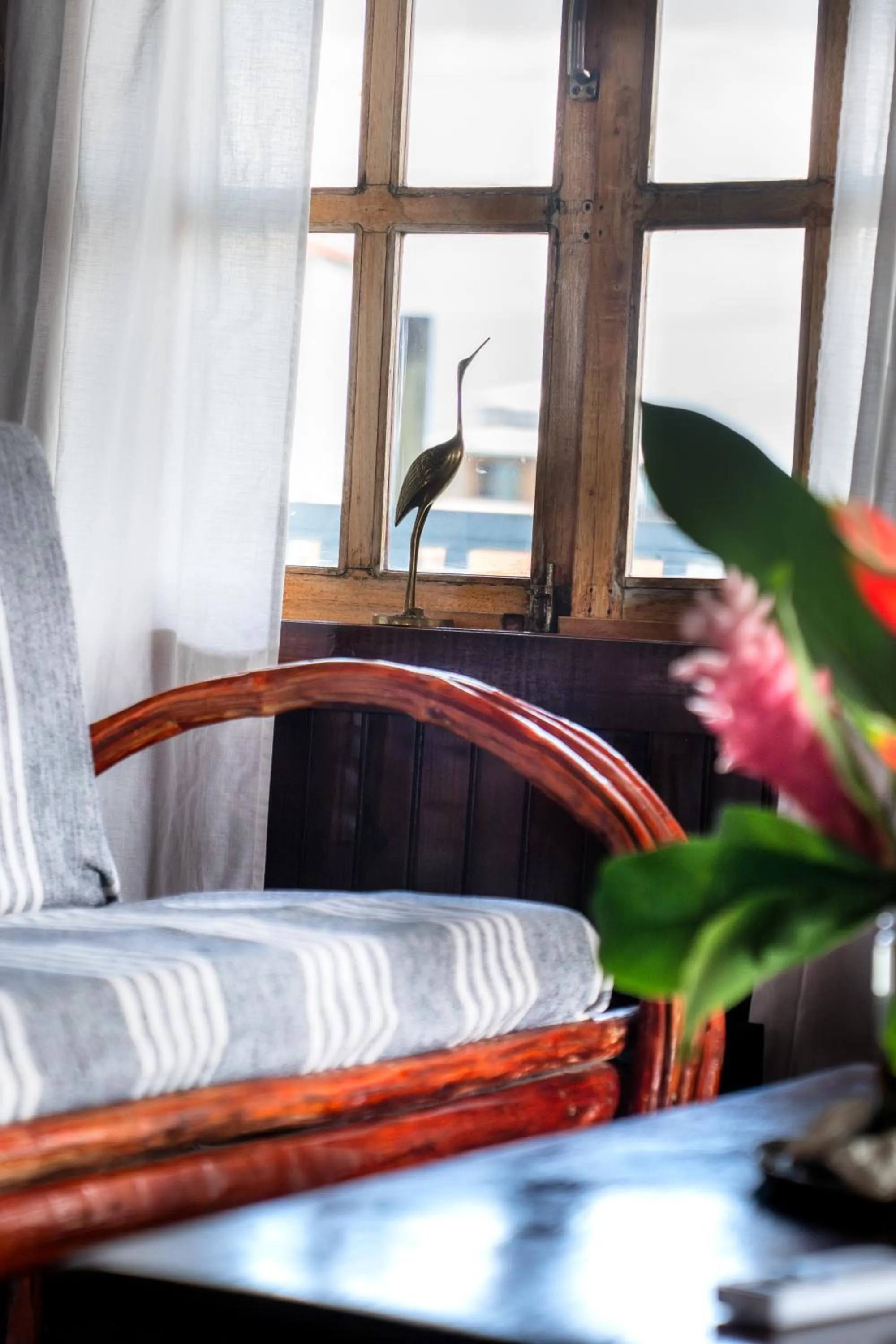 Seating area in Casa Acuario Boutique Hotel