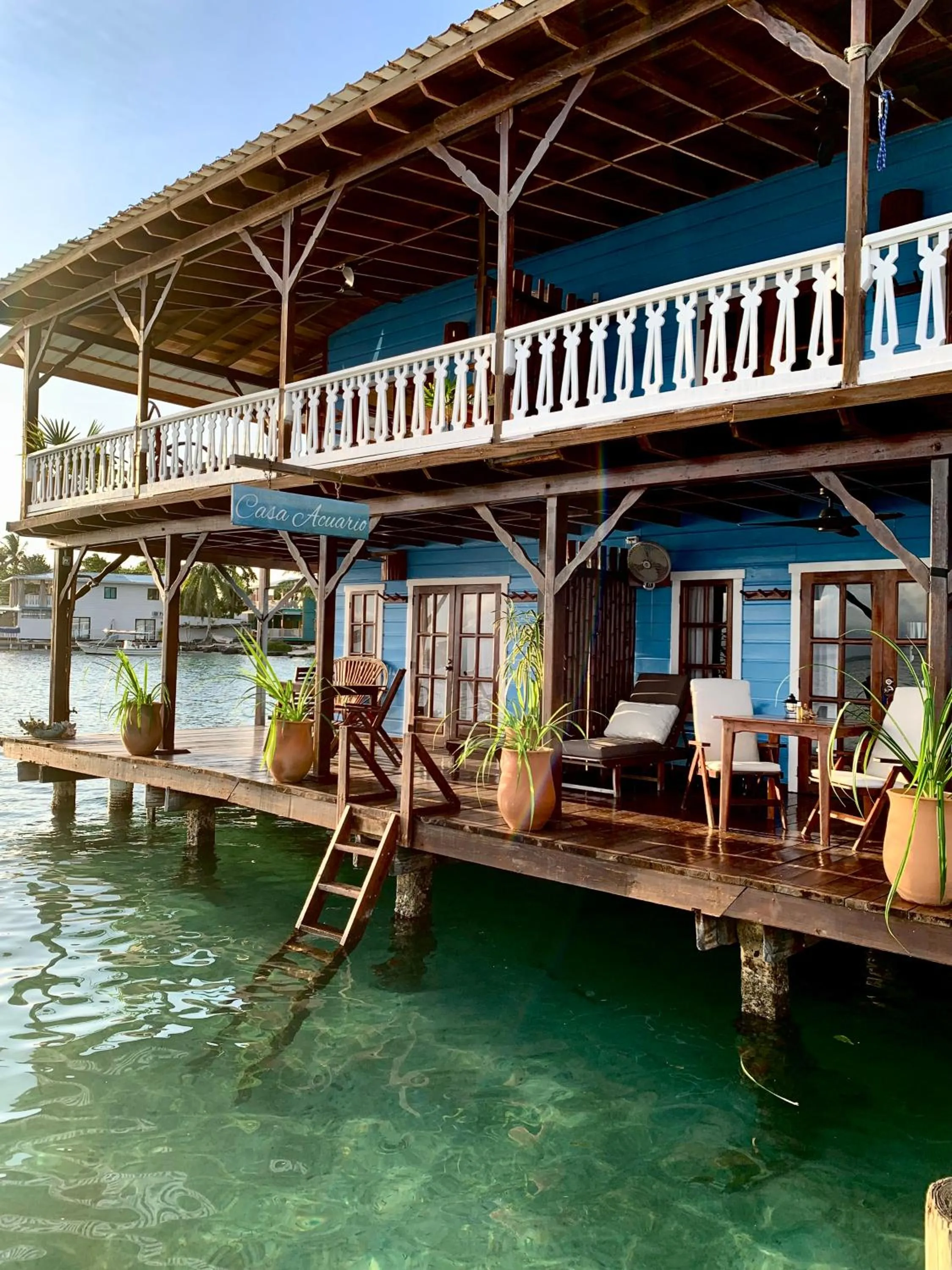 Balcony/Terrace in Casa Acuario Boutique Hotel