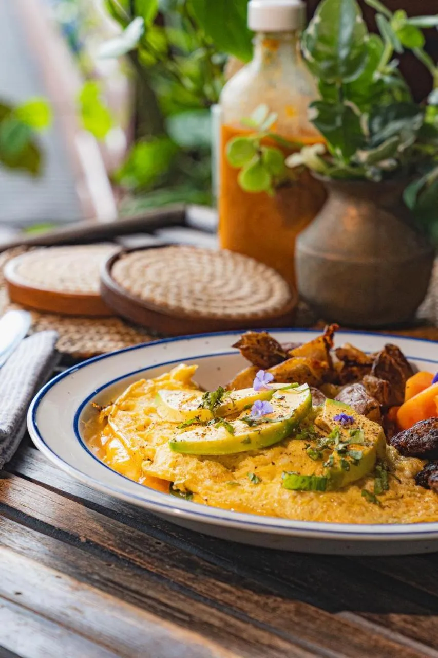 Food close-up in Casa Acuario Boutique Hotel