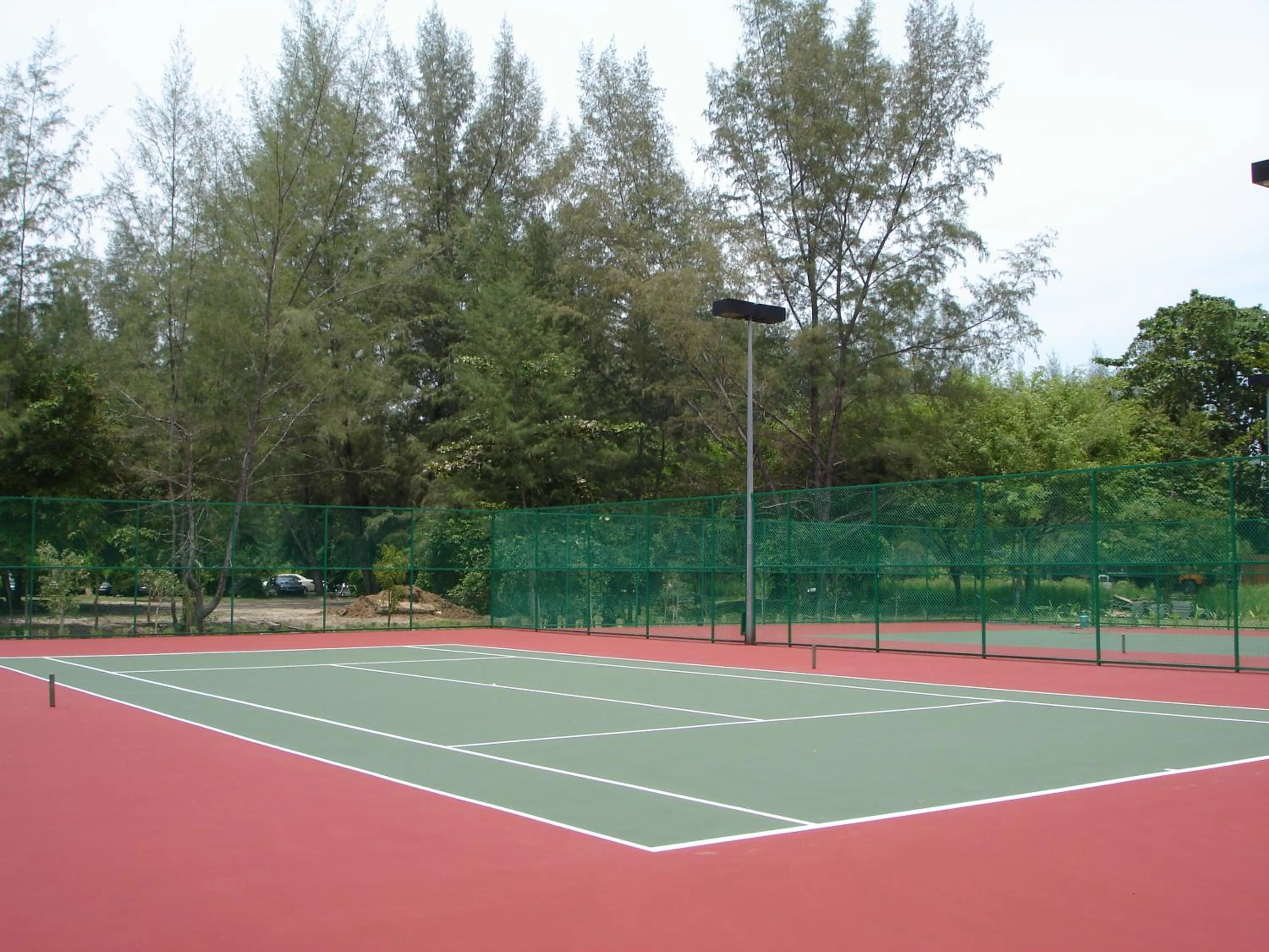 Tennis court in Tanjung Rhu Resort