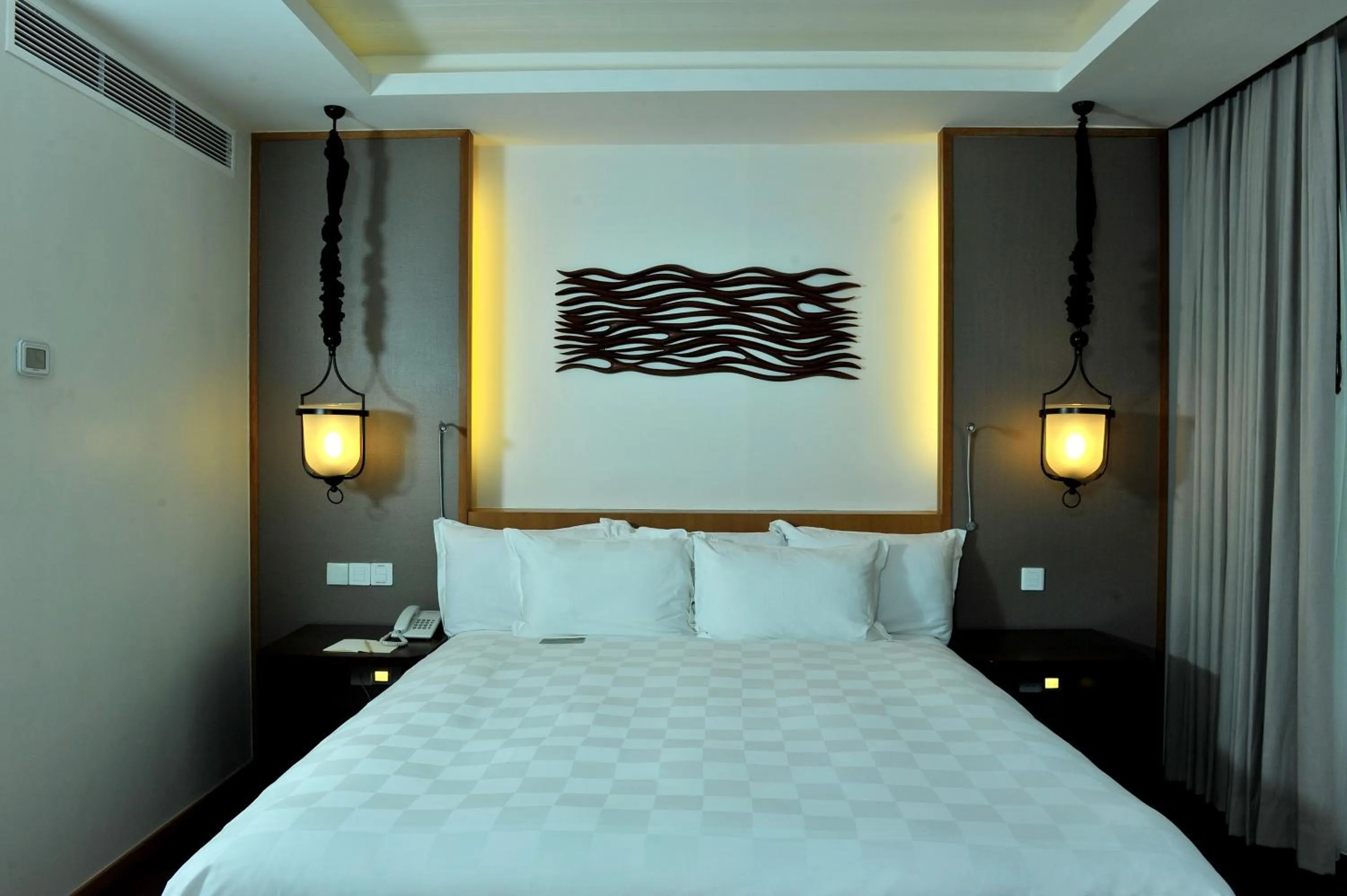 Bed in Tanjung Rhu Resort