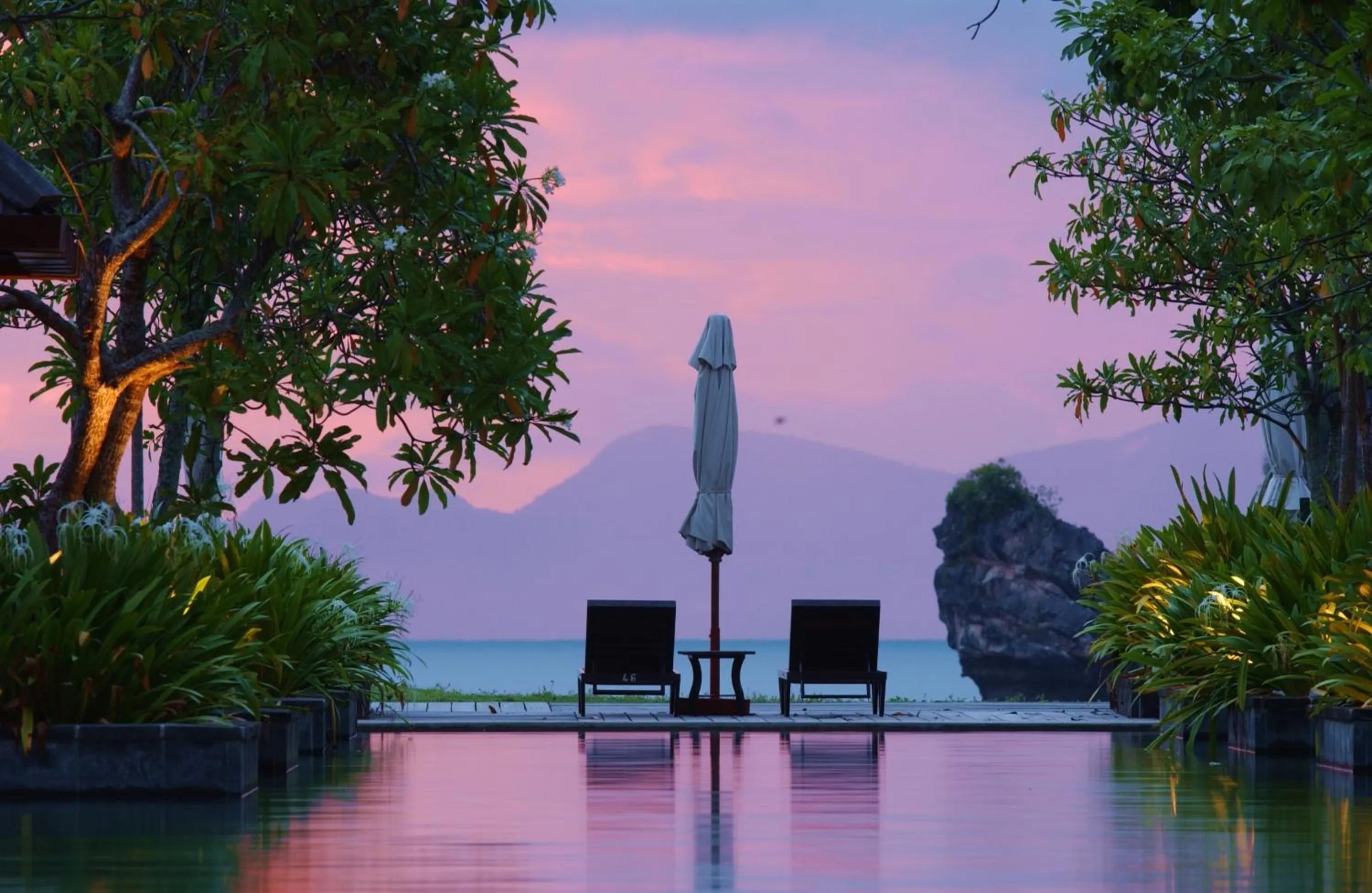 Sea view in Tanjung Rhu Resort