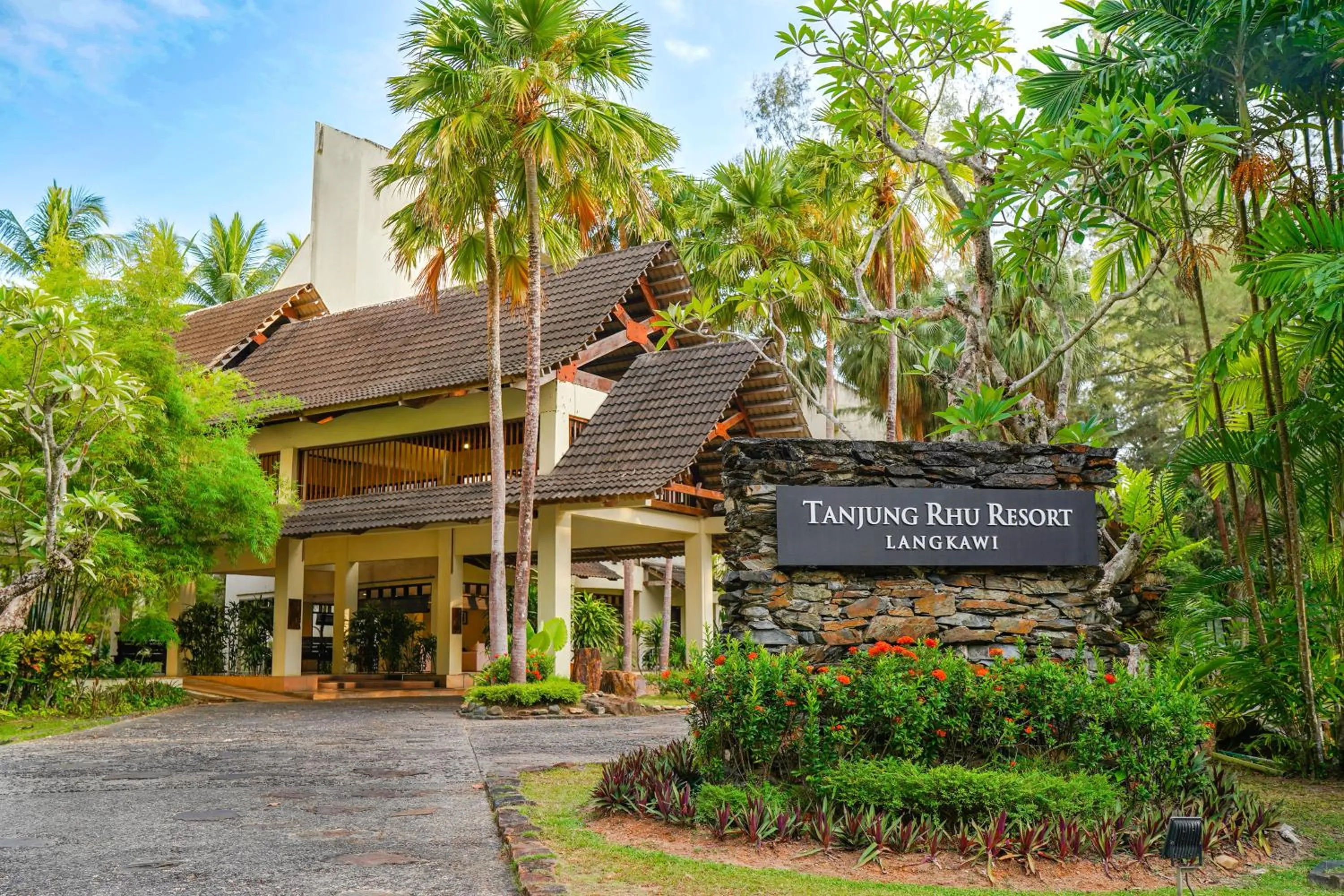 Facade/entrance in Tanjung Rhu Resort
