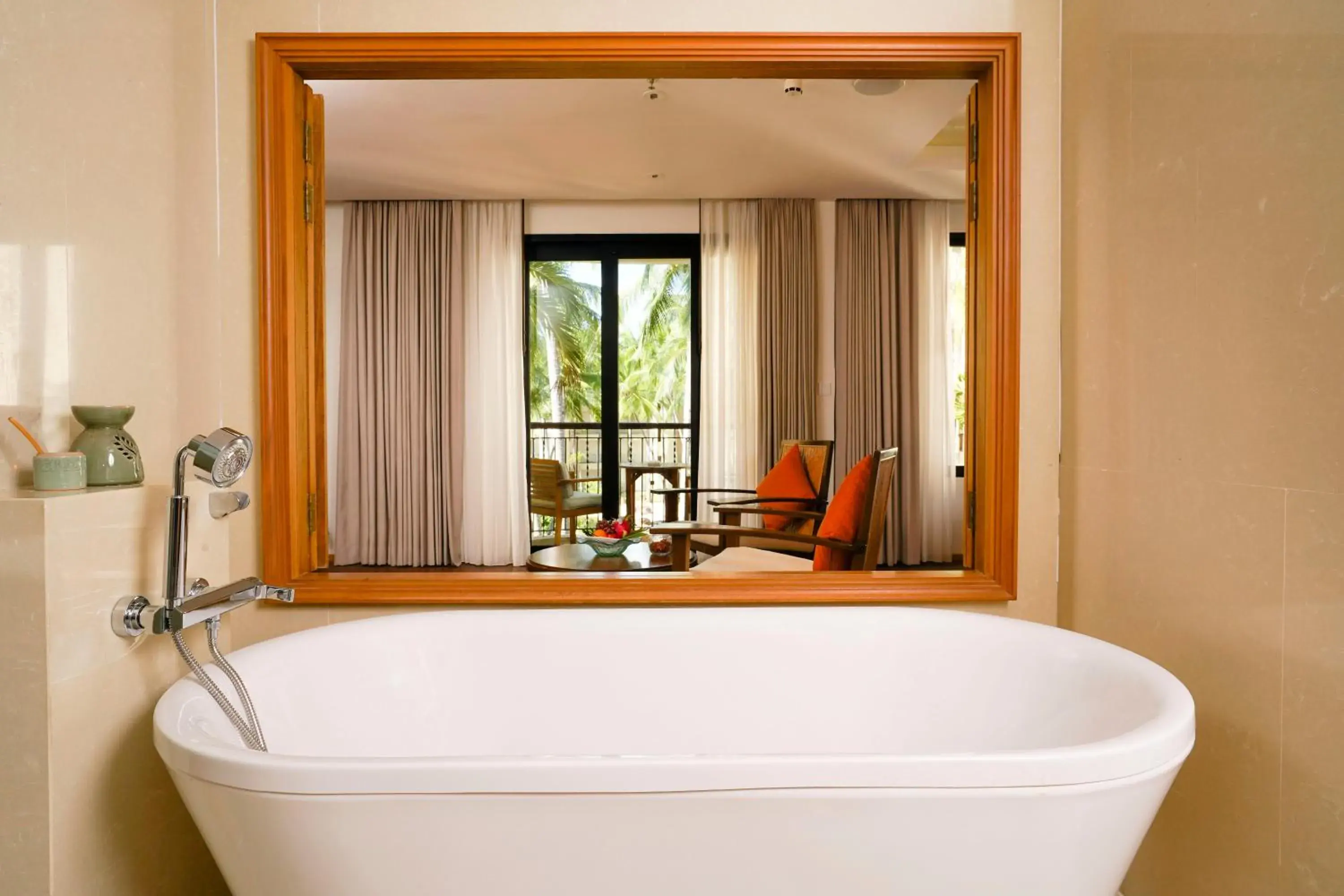 Garden view in Tanjung Rhu Resort Garden view in Tanjung Rhu Resort