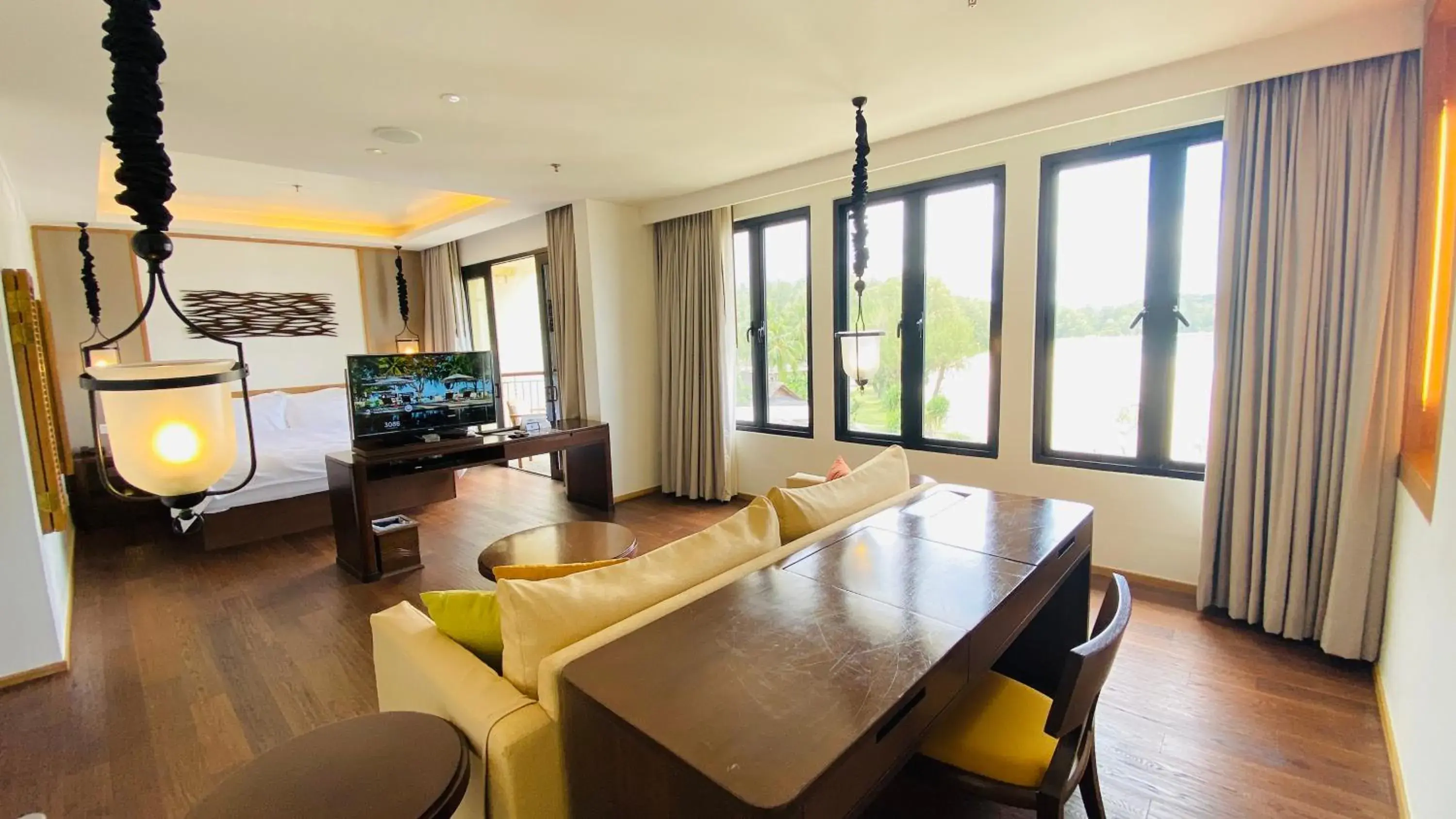 Bedroom in Tanjung Rhu Resort Bedroom in Tanjung Rhu Resort