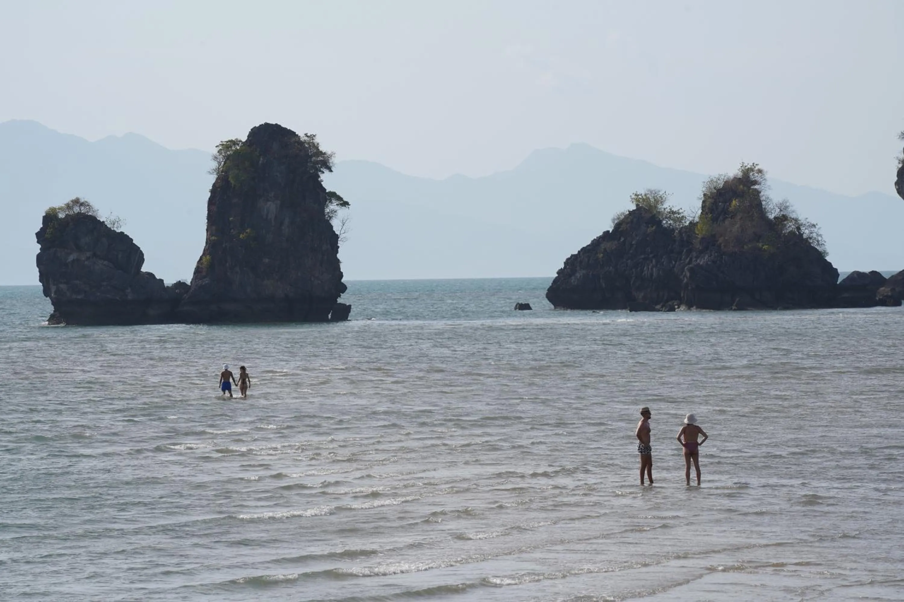 Beach in Tanjung Rhu Resort