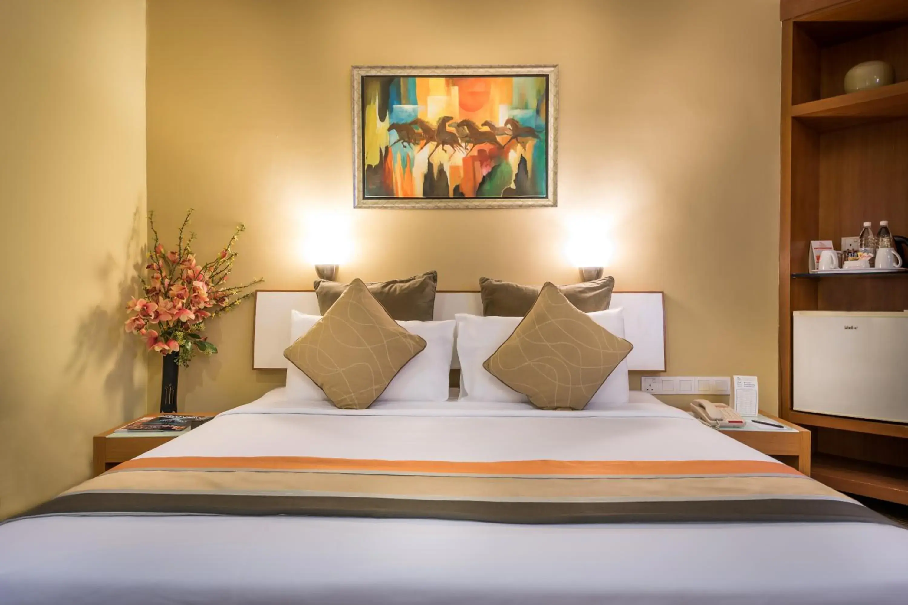 Bedroom, Bed in Hotel Sentral Kuala Lumpur at KL Sentral Station Bedroom, Bed in Hotel Sentral Kuala Lumpur at KL Sentral Station