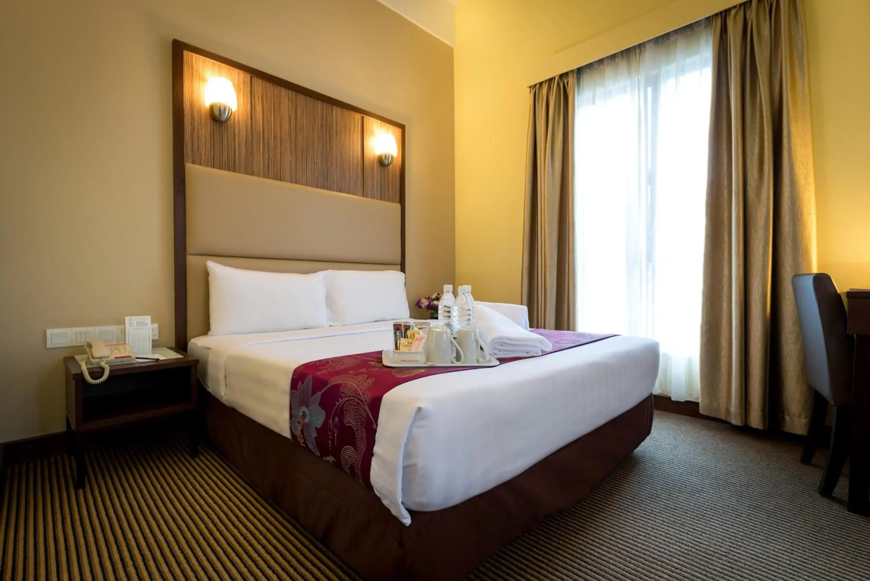 Bedroom, Bed in Hotel Sentral Kuala Lumpur at KL Sentral Station Bedroom, Bed in Hotel Sentral Kuala Lumpur at KL Sentral Station