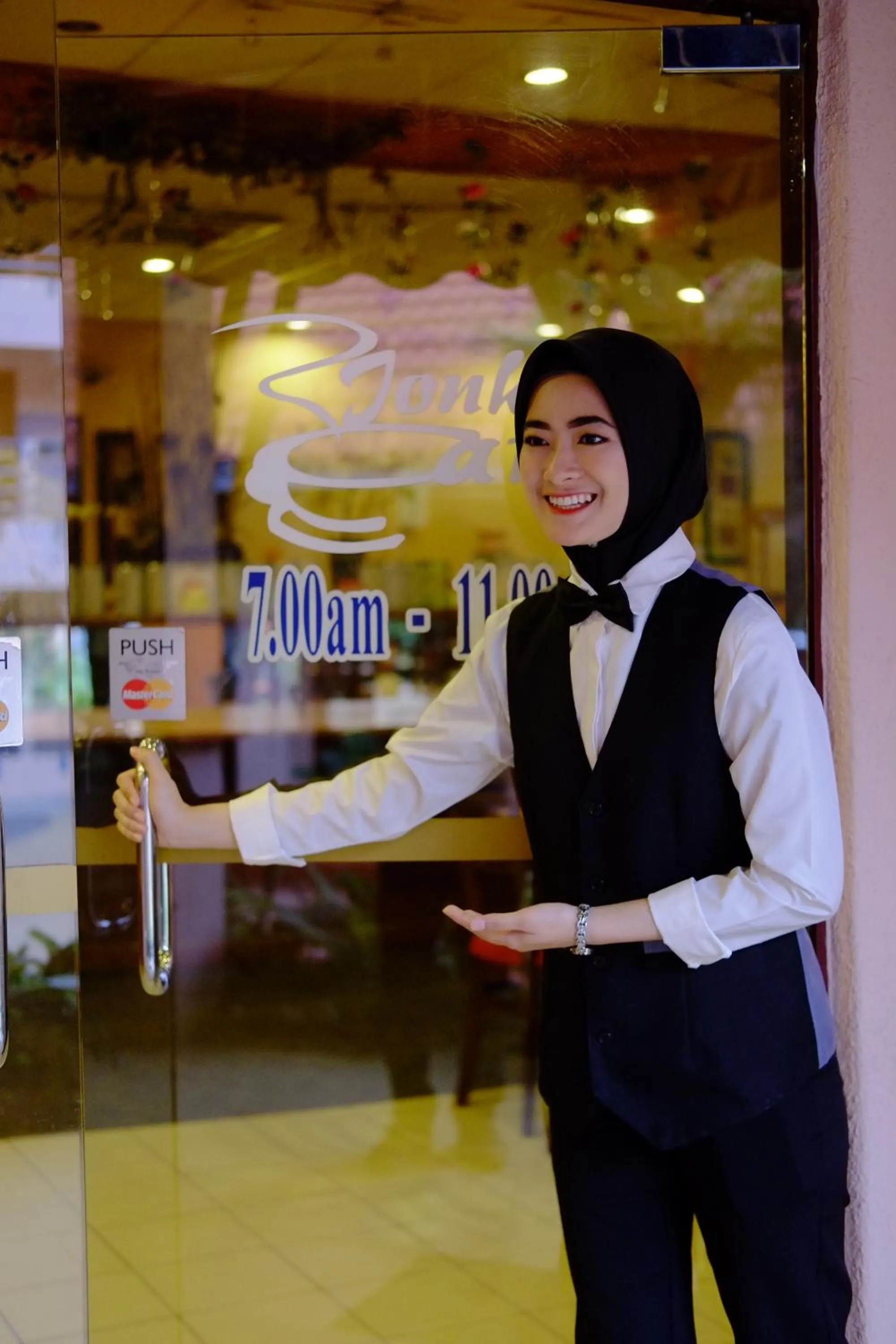 Staff in Hotel Seri Malaysia Melaka