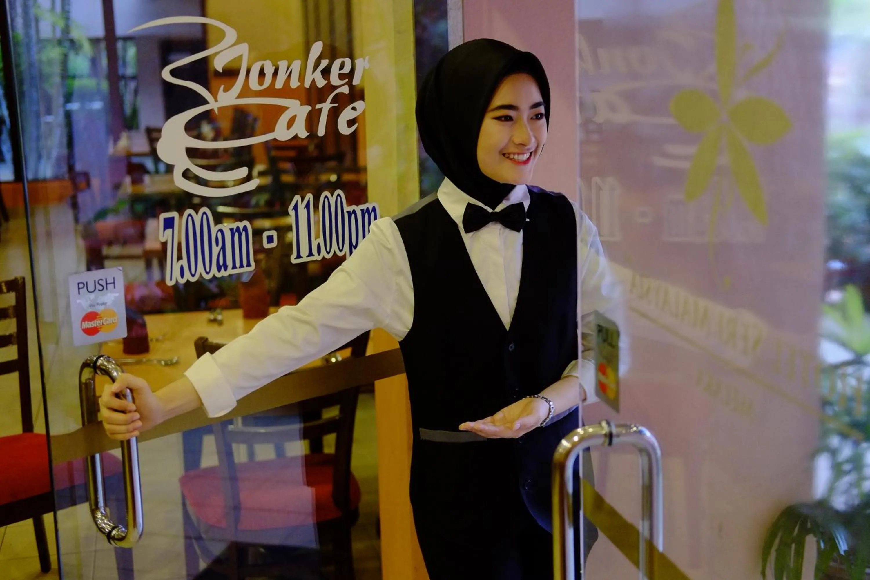 Staff in Hotel Seri Malaysia Melaka