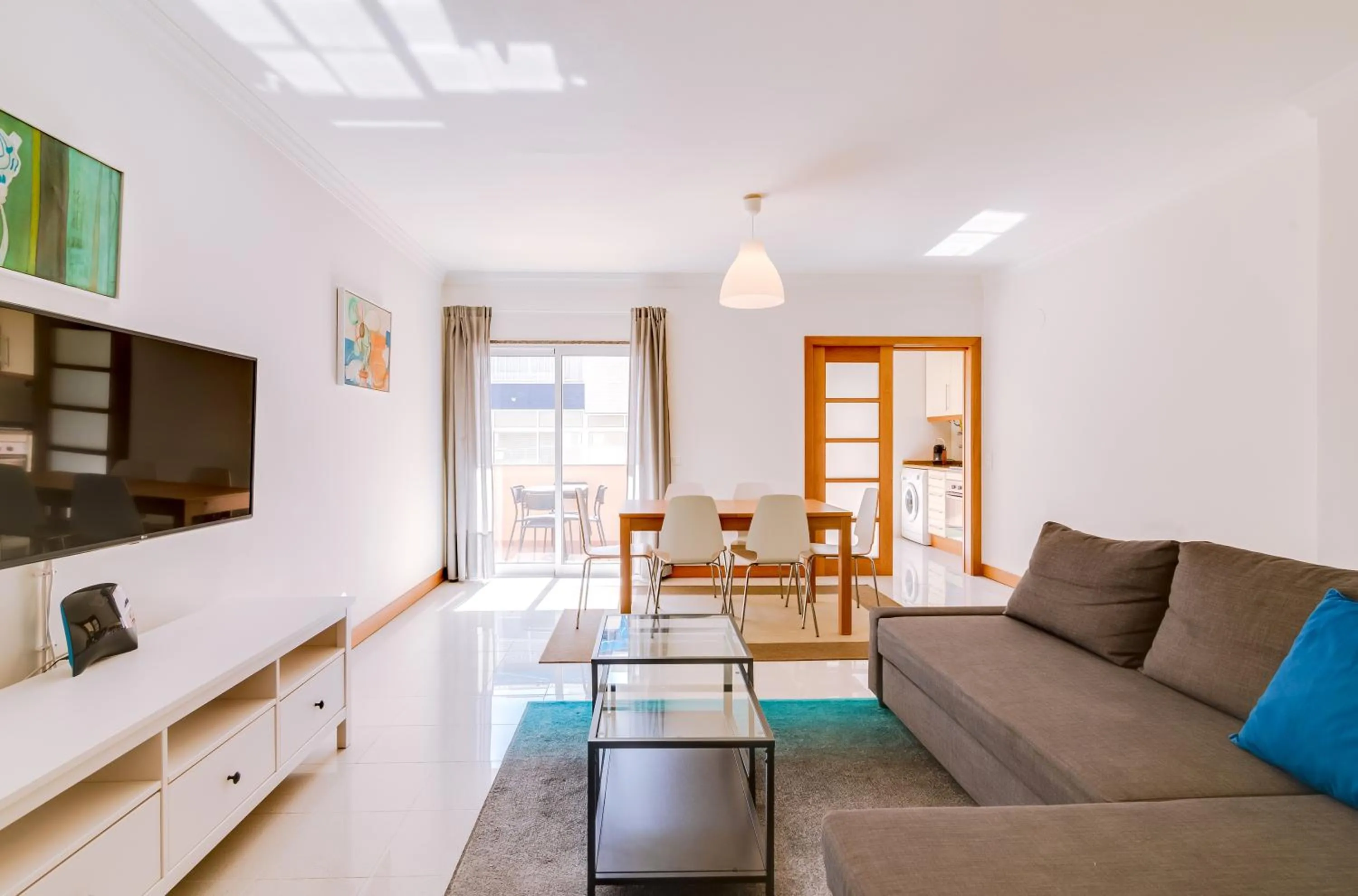 Living room in AL- Apartamentos Novos Vista Mar
