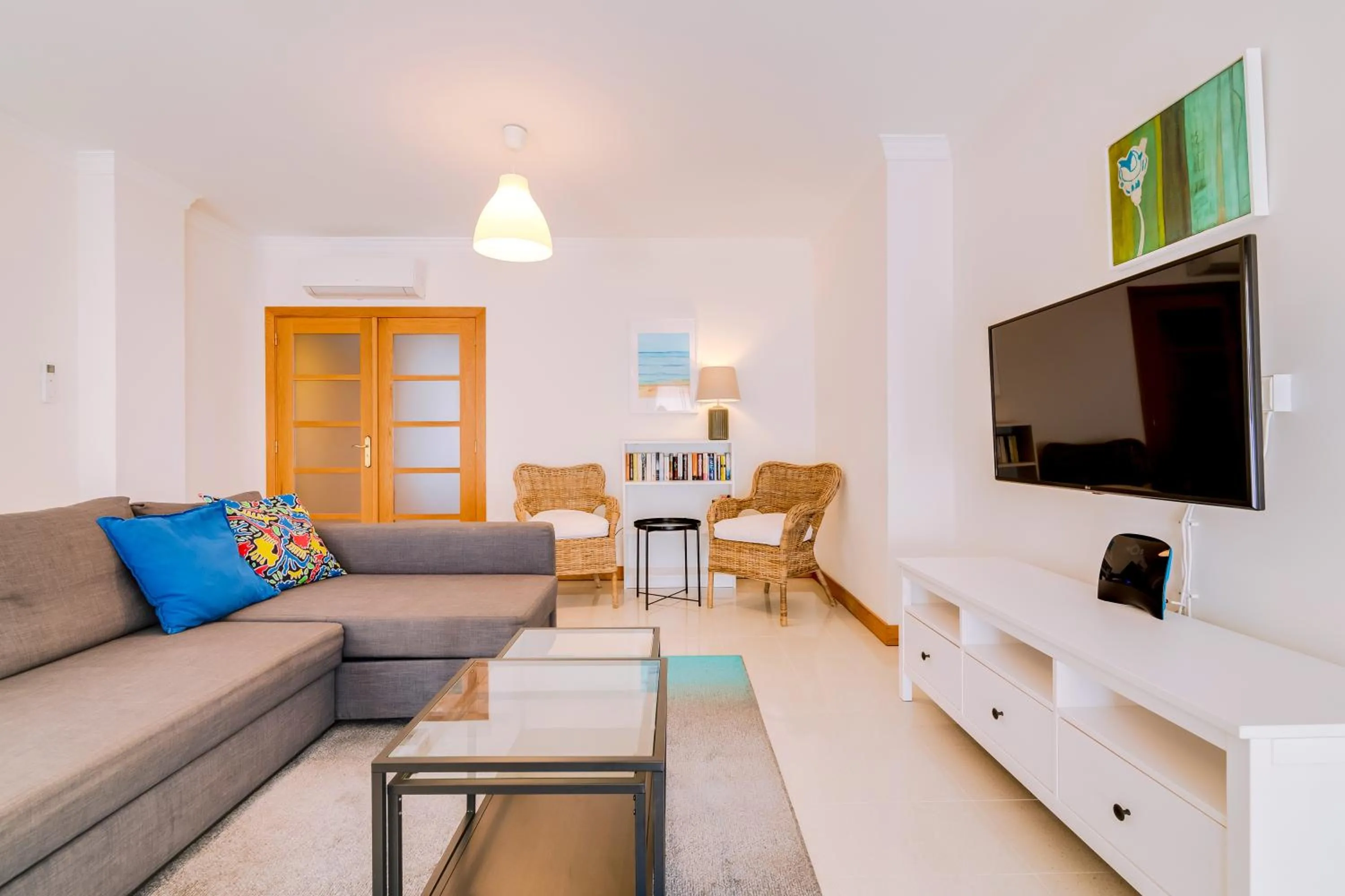 Living room in AL- Apartamentos Novos Vista Mar