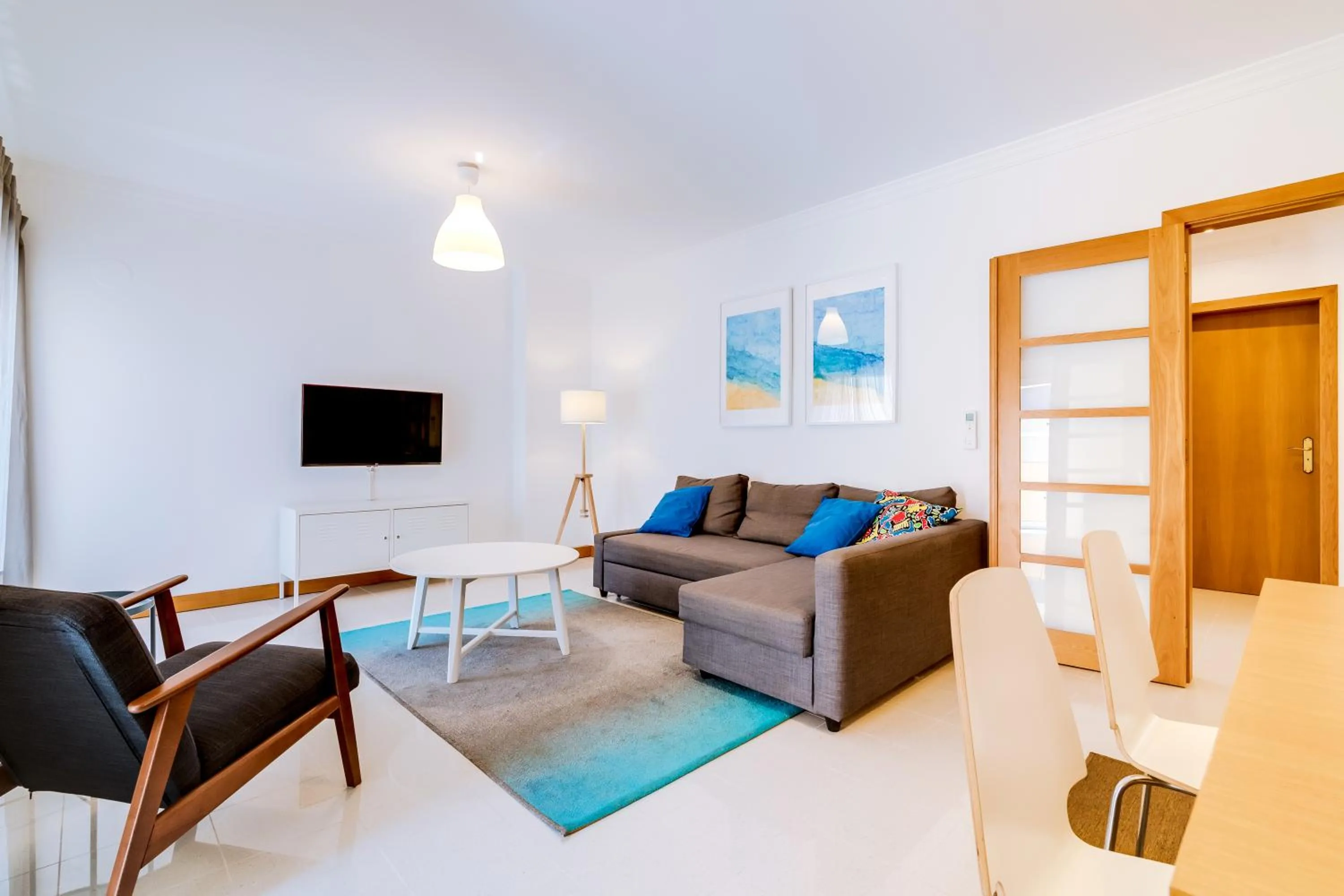 Living room in AL- Apartamentos Novos Vista Mar