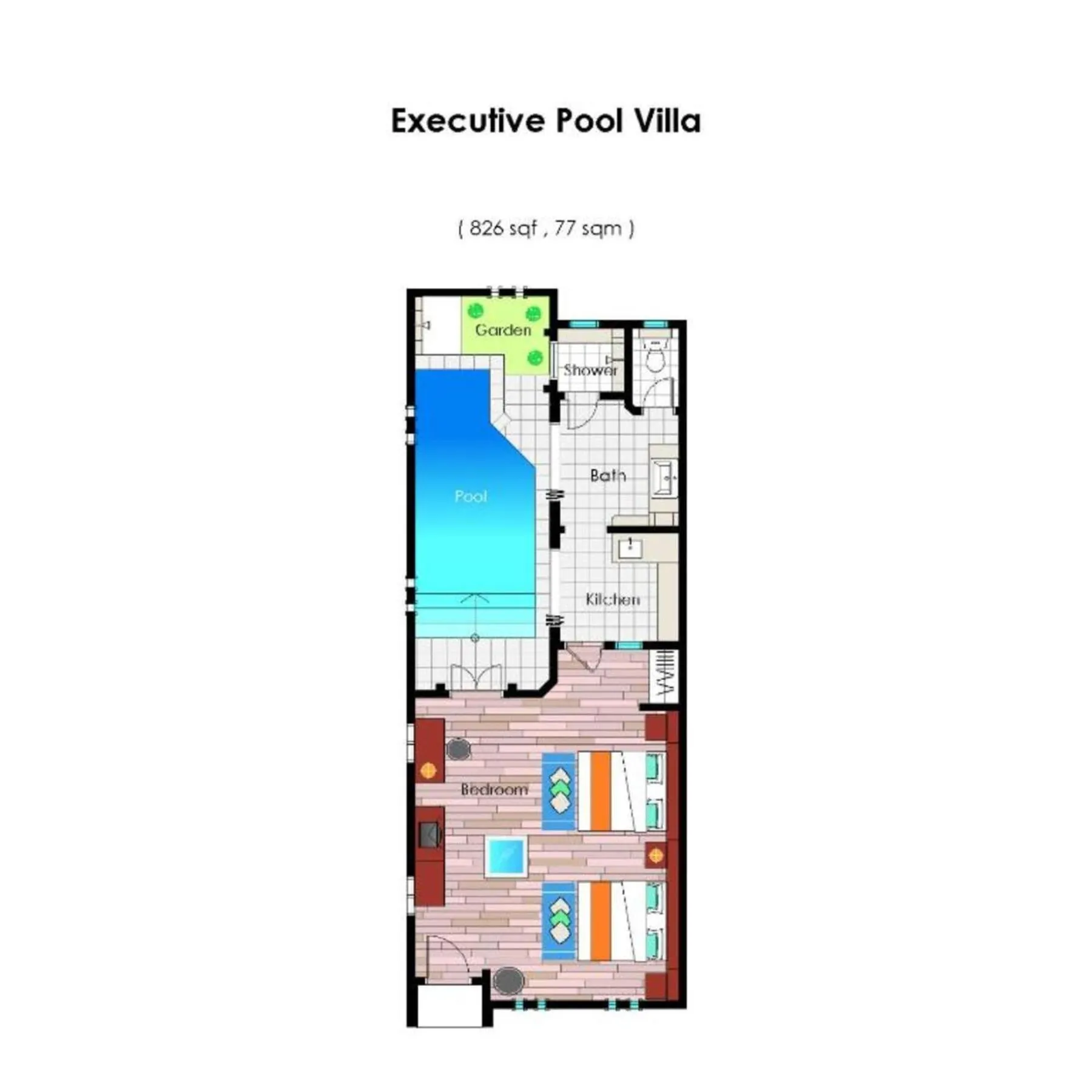 Floor plan in Grand Lexis Port Dickson