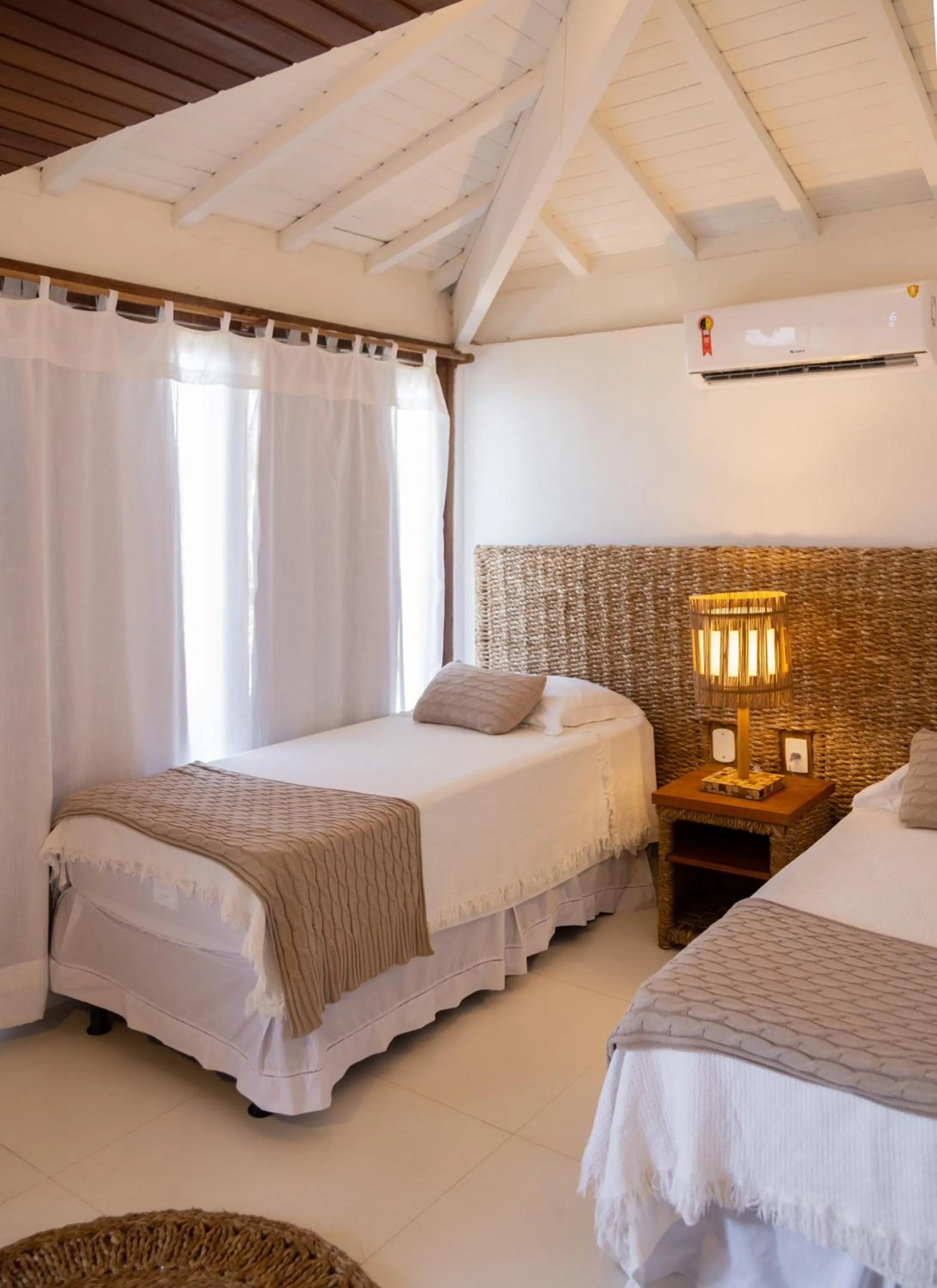 Bed in Pousada Vila do Mar