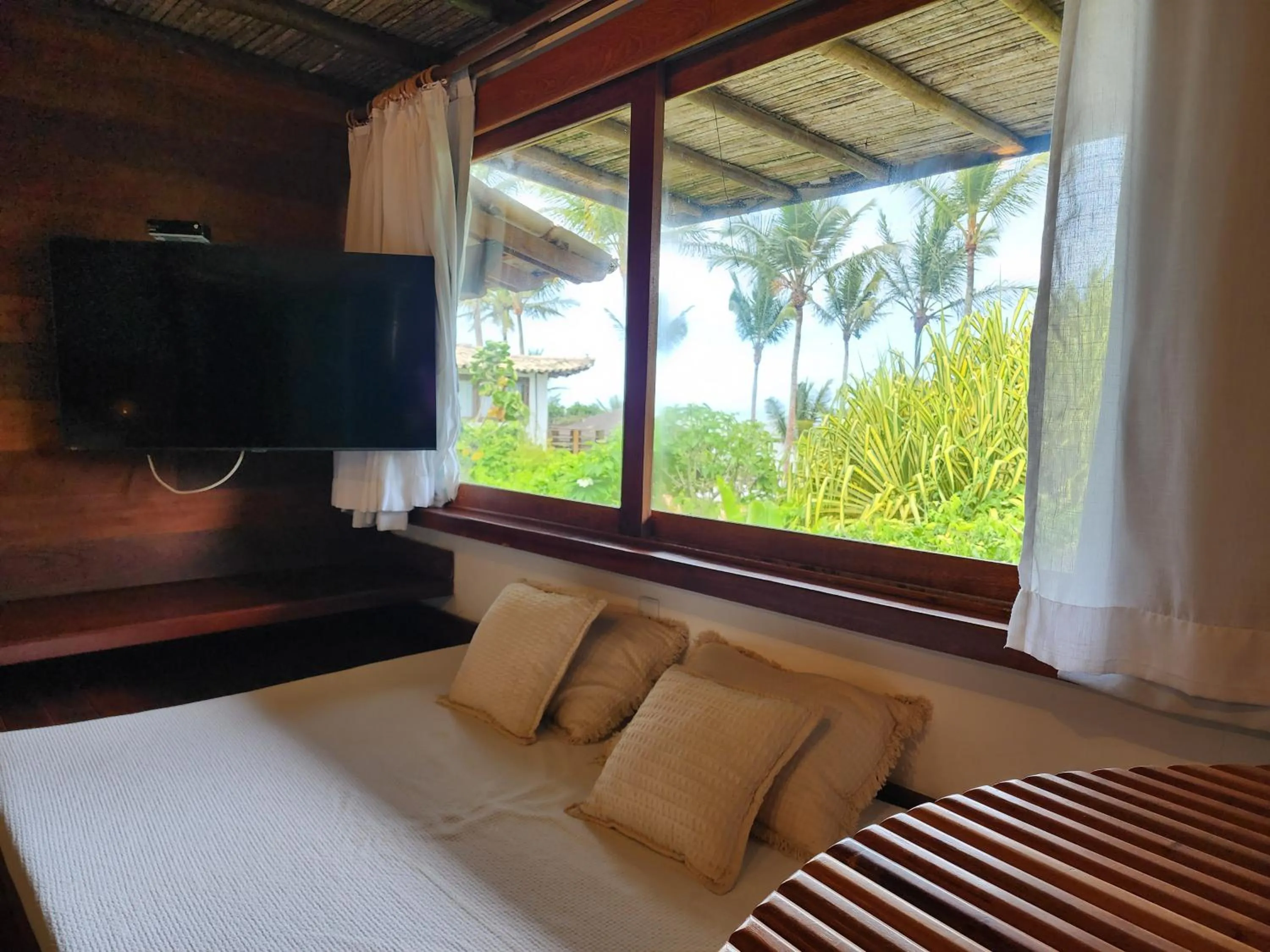 Bed in Pousada Vila do Mar