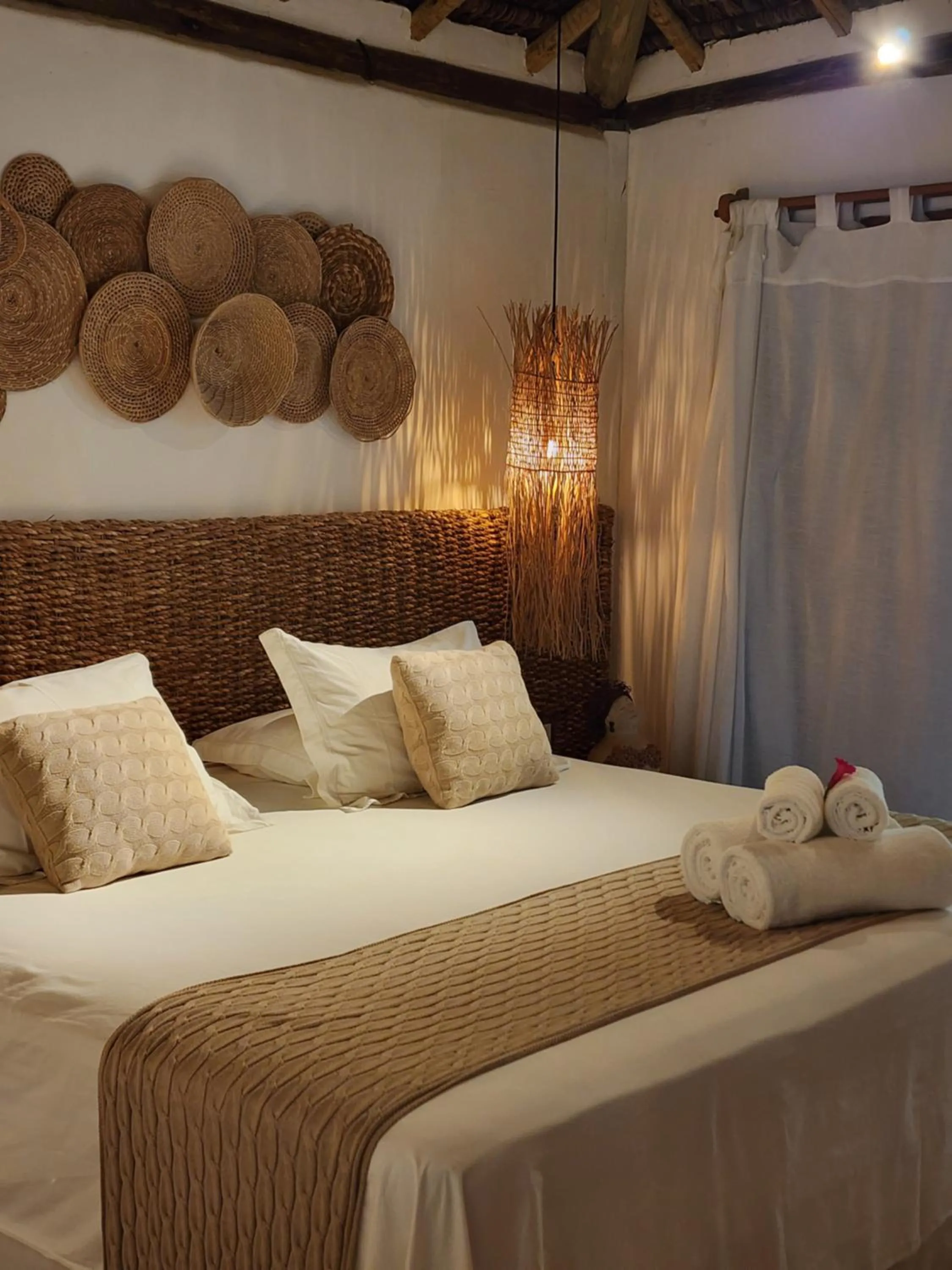 Bed in Pousada Vila do Mar