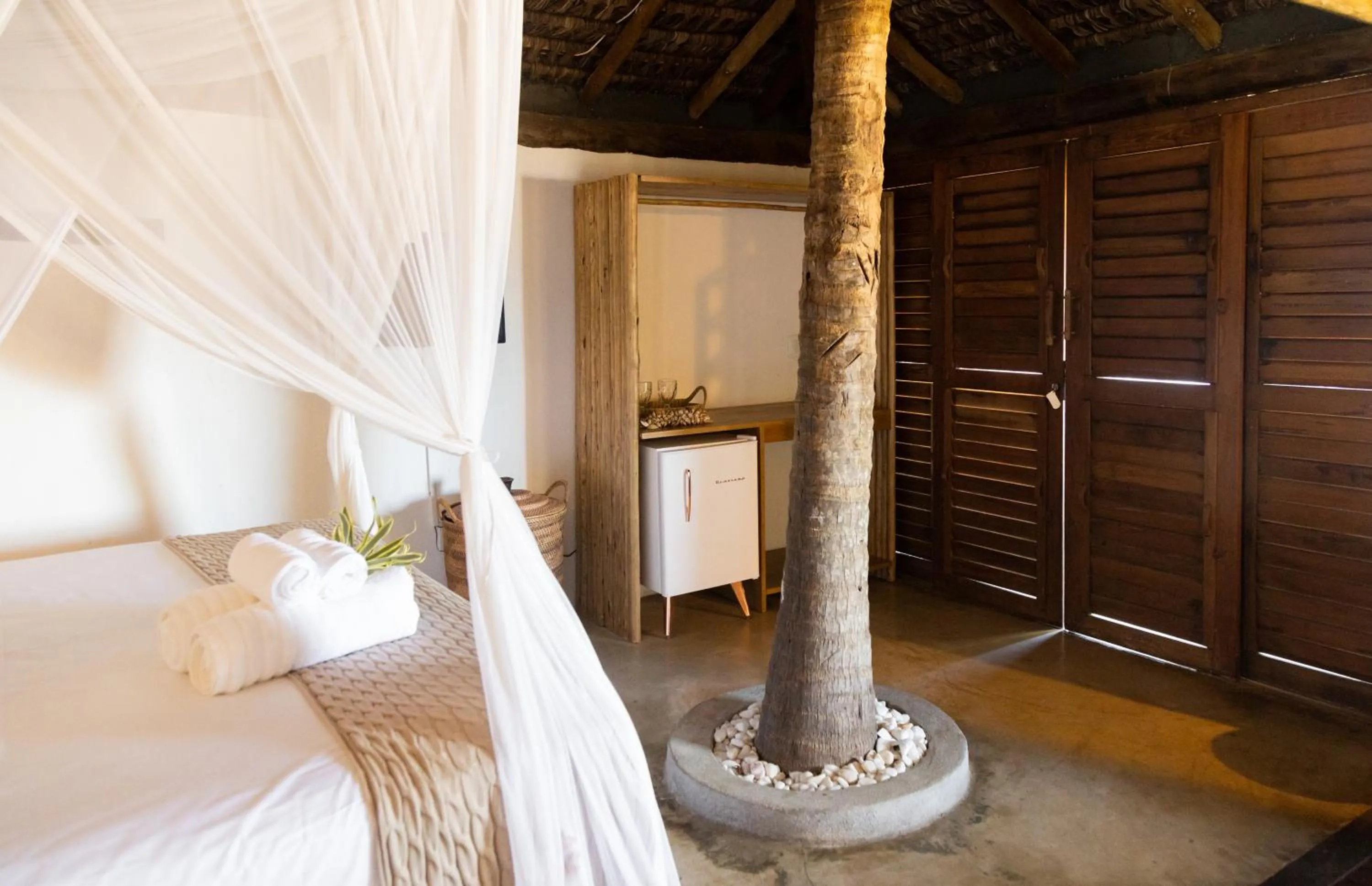 Bed in Pousada Vila do Mar