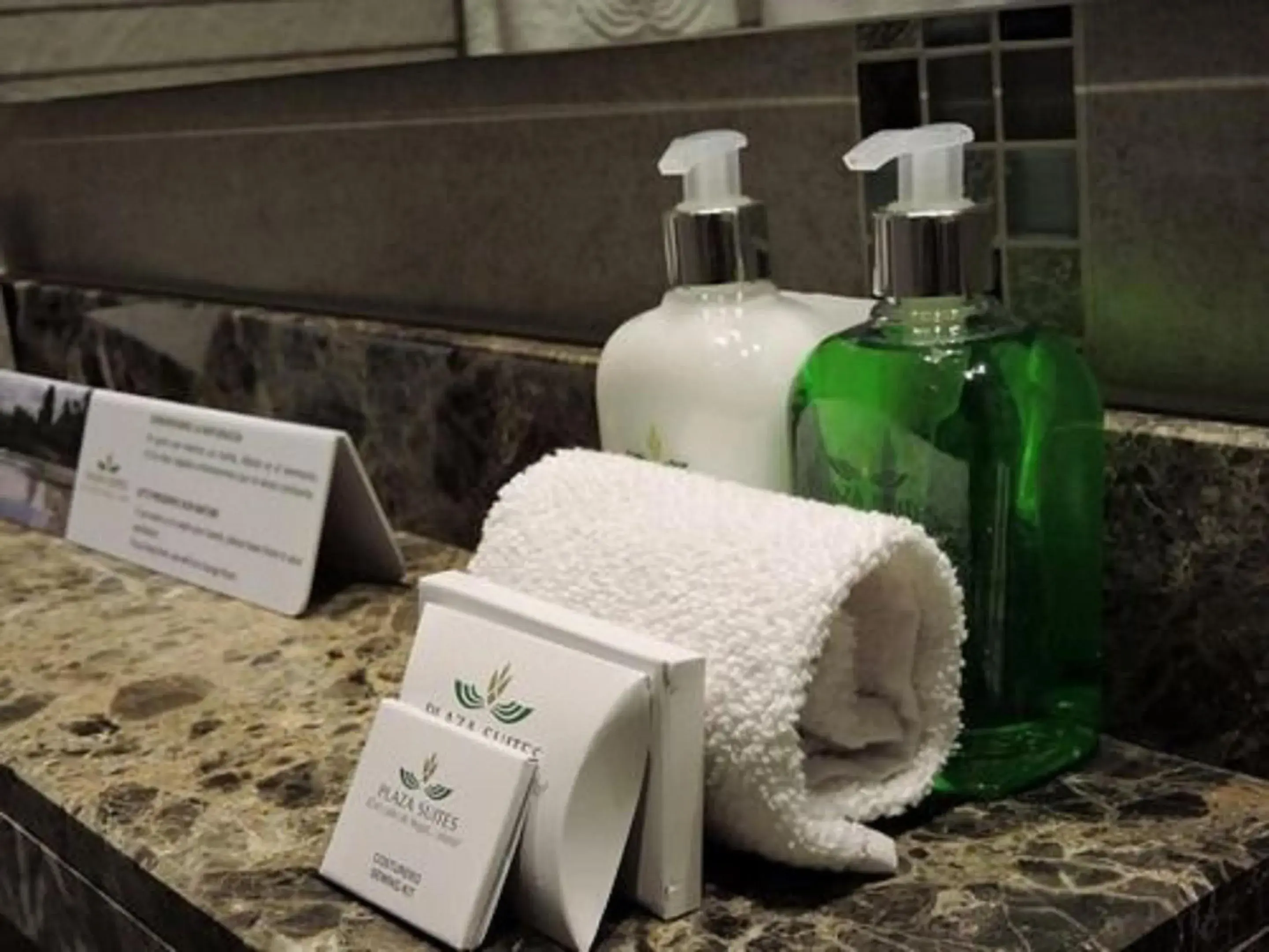 Bathroom in Hotel Plaza Suites Bathroom in Hotel Plaza Suites