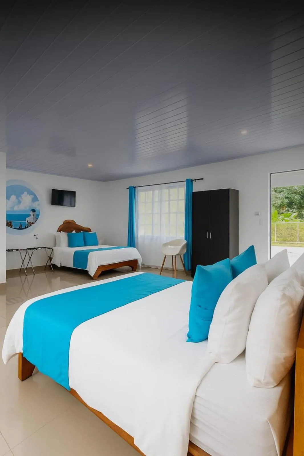 Property building, Bed in CLUB IBIZA - Party Hotel & Beach Club