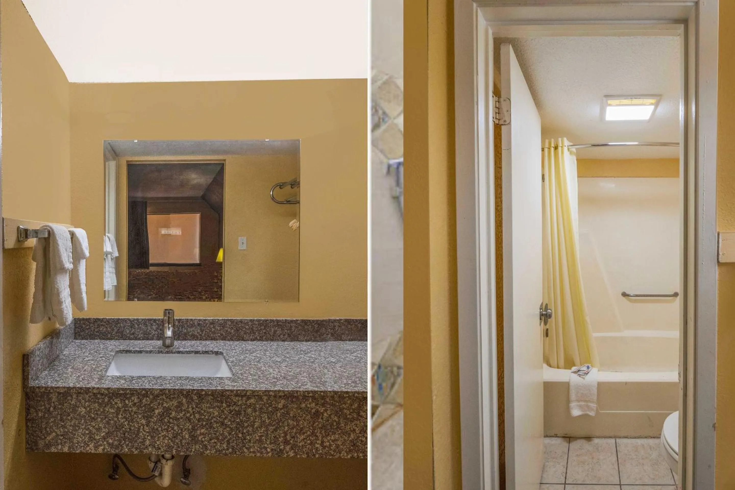 Bathroom in Oyo Hotel Odessa TX, East Business 20