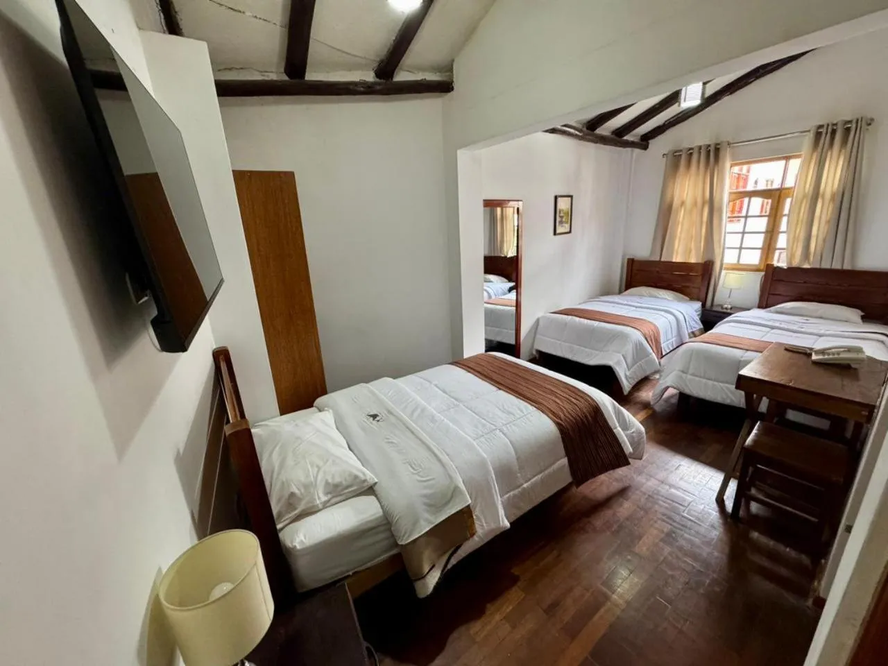 Bed in Hotel & Bungalows Villa Valencia