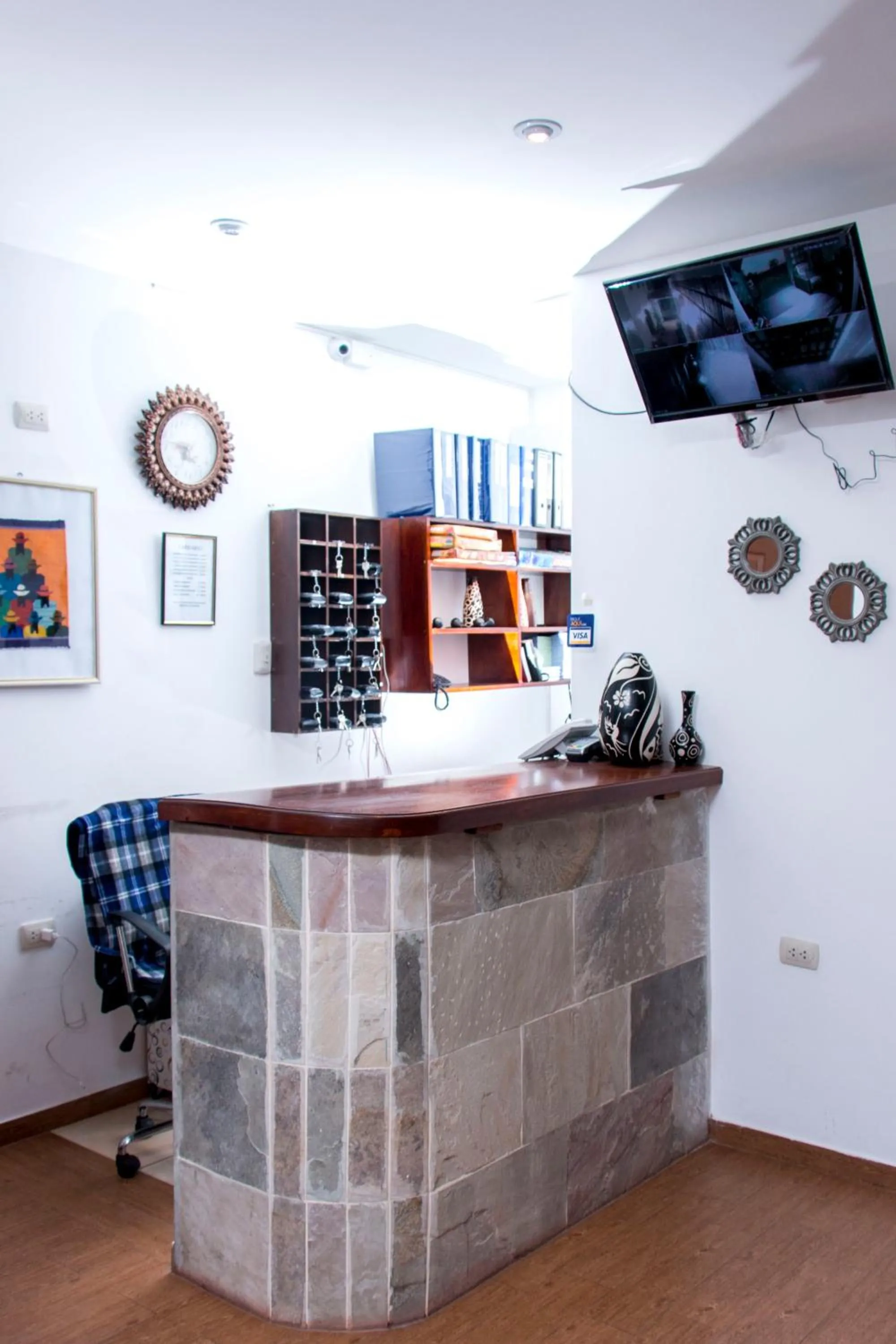Lobby or reception in Hotel & Bungalows Villa Valencia