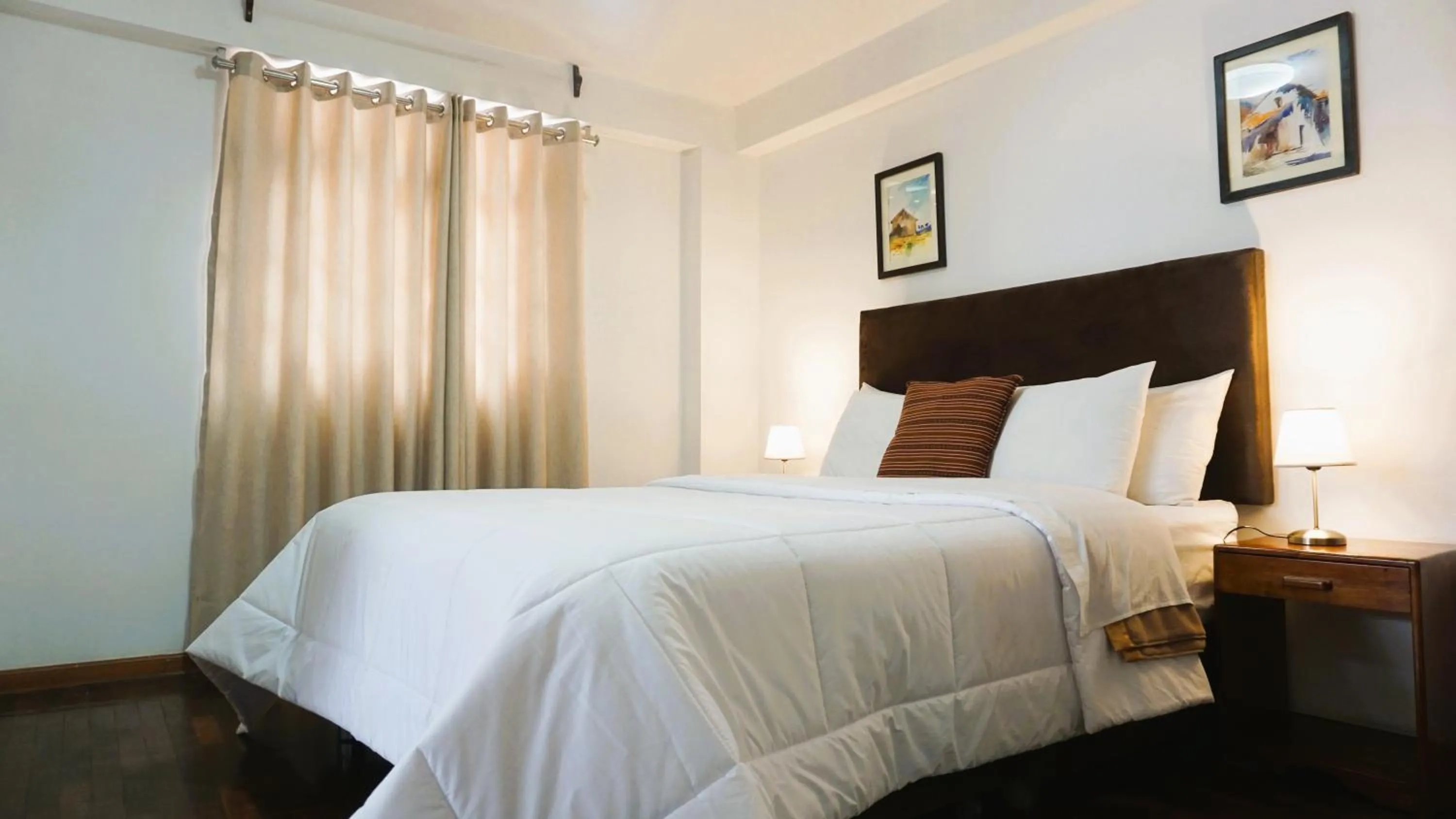 Bed in Hotel & Bungalows Villa Valencia
