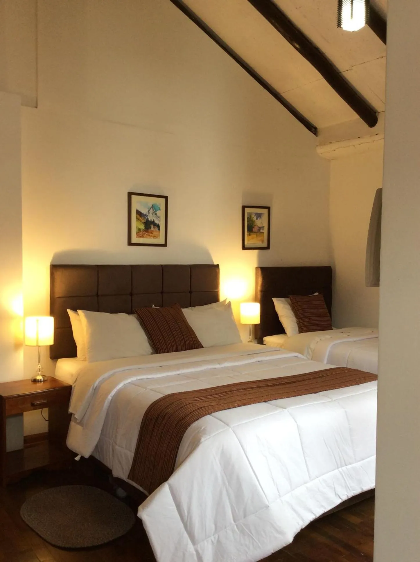 Bed in Hotel & Bungalows Villa Valencia