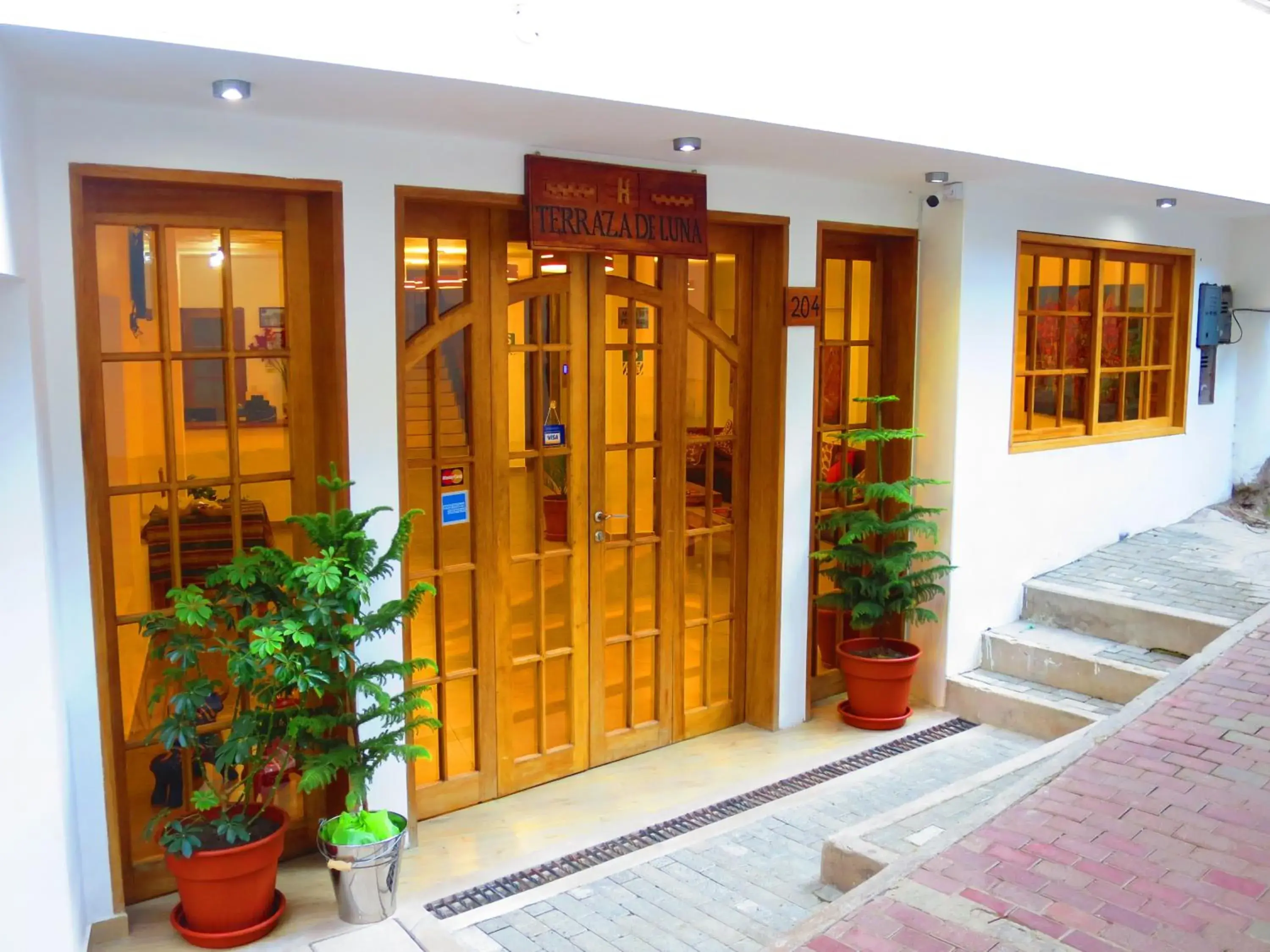 Facade/entrance in Terraza de Luna Facade/entrance in Terraza de Luna