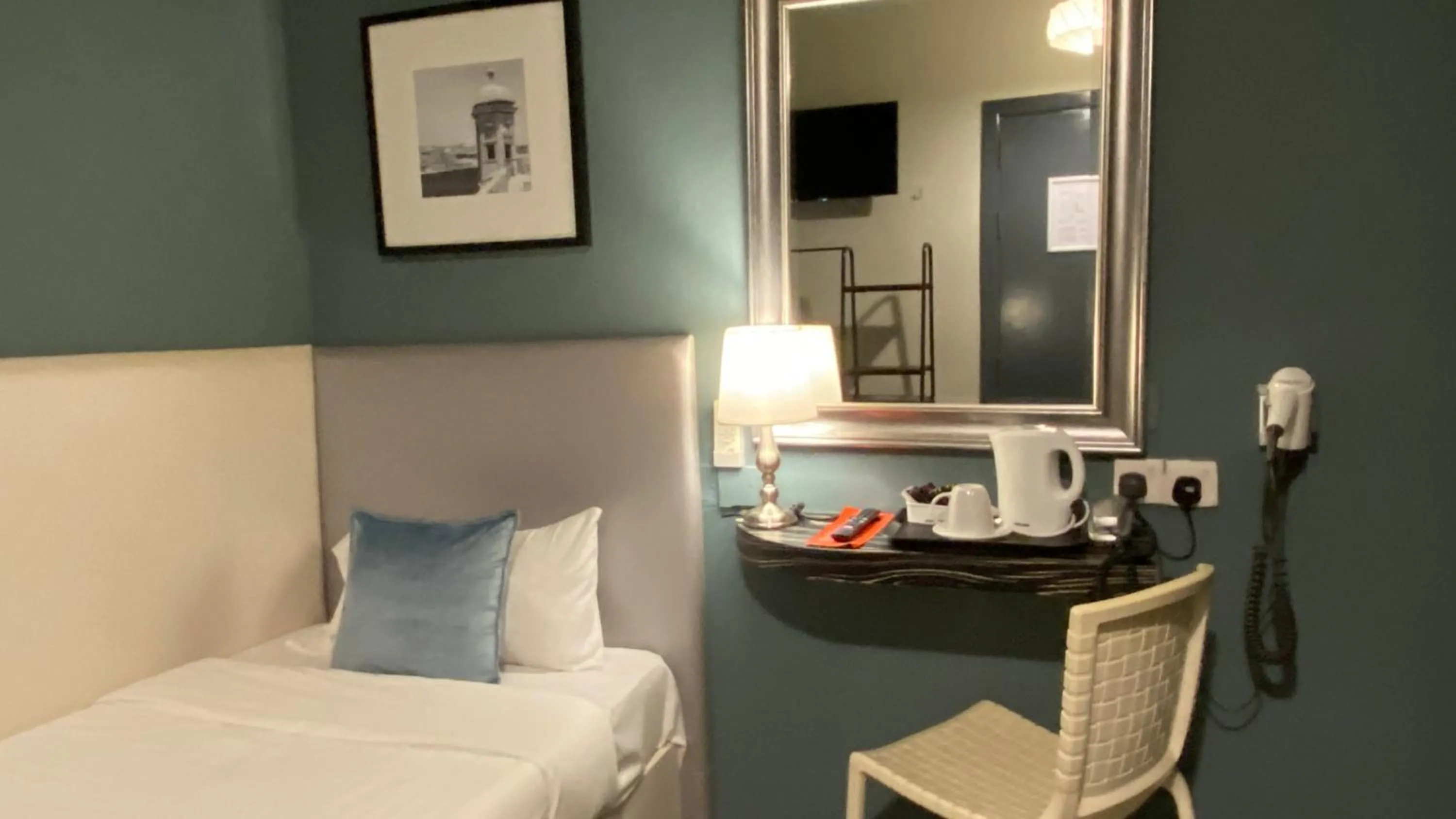 Bed in Sliema Marina Hotel