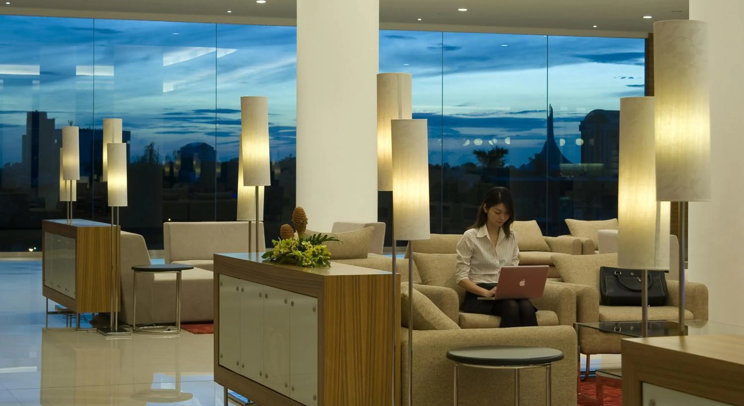 Lobby or reception in Pullman Kuching