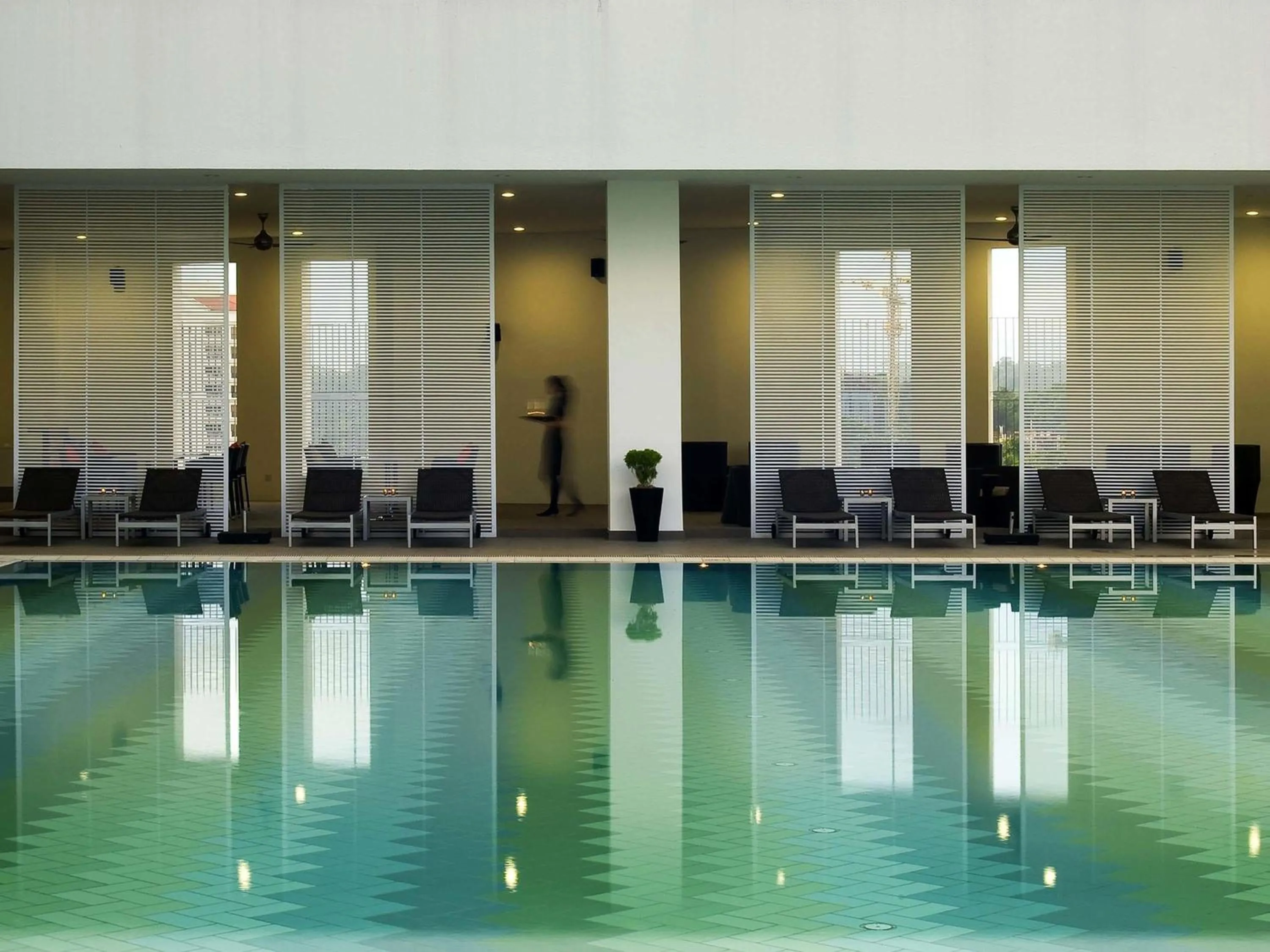 Pool view in Pullman Kuching