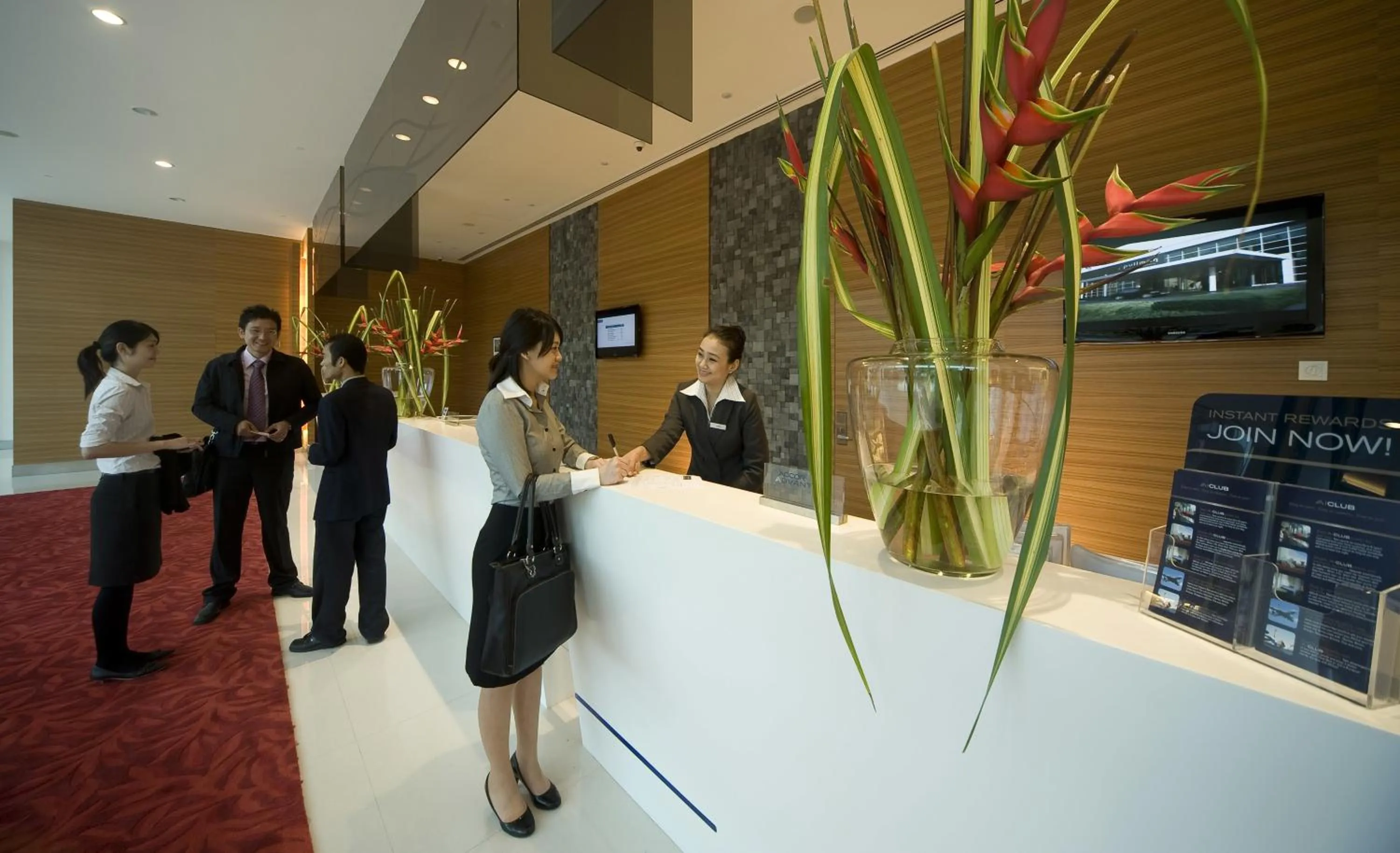 Lobby or reception in Pullman Kuching