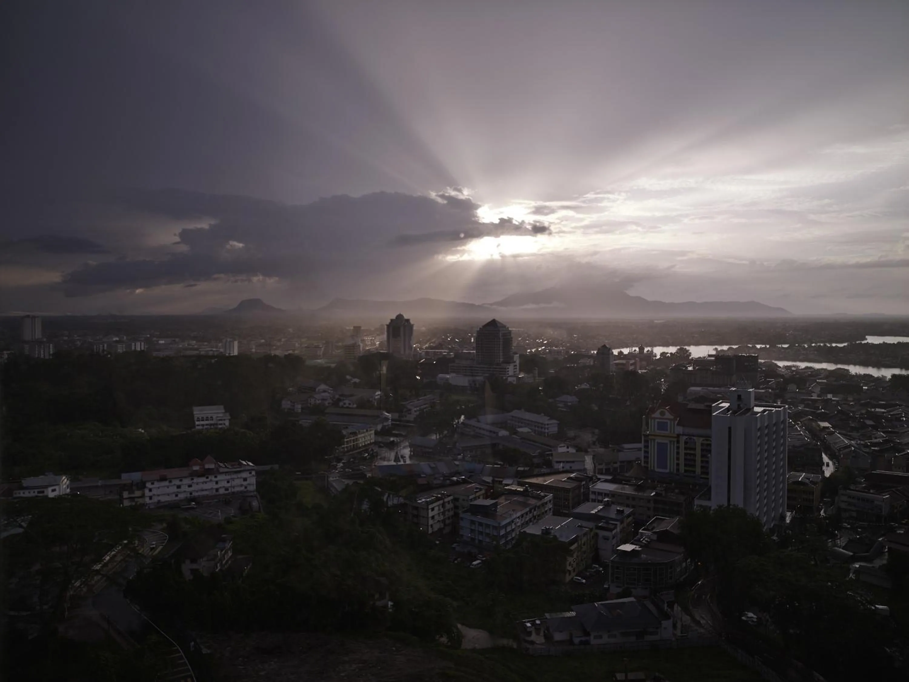Bird's eye view in Pullman Kuching