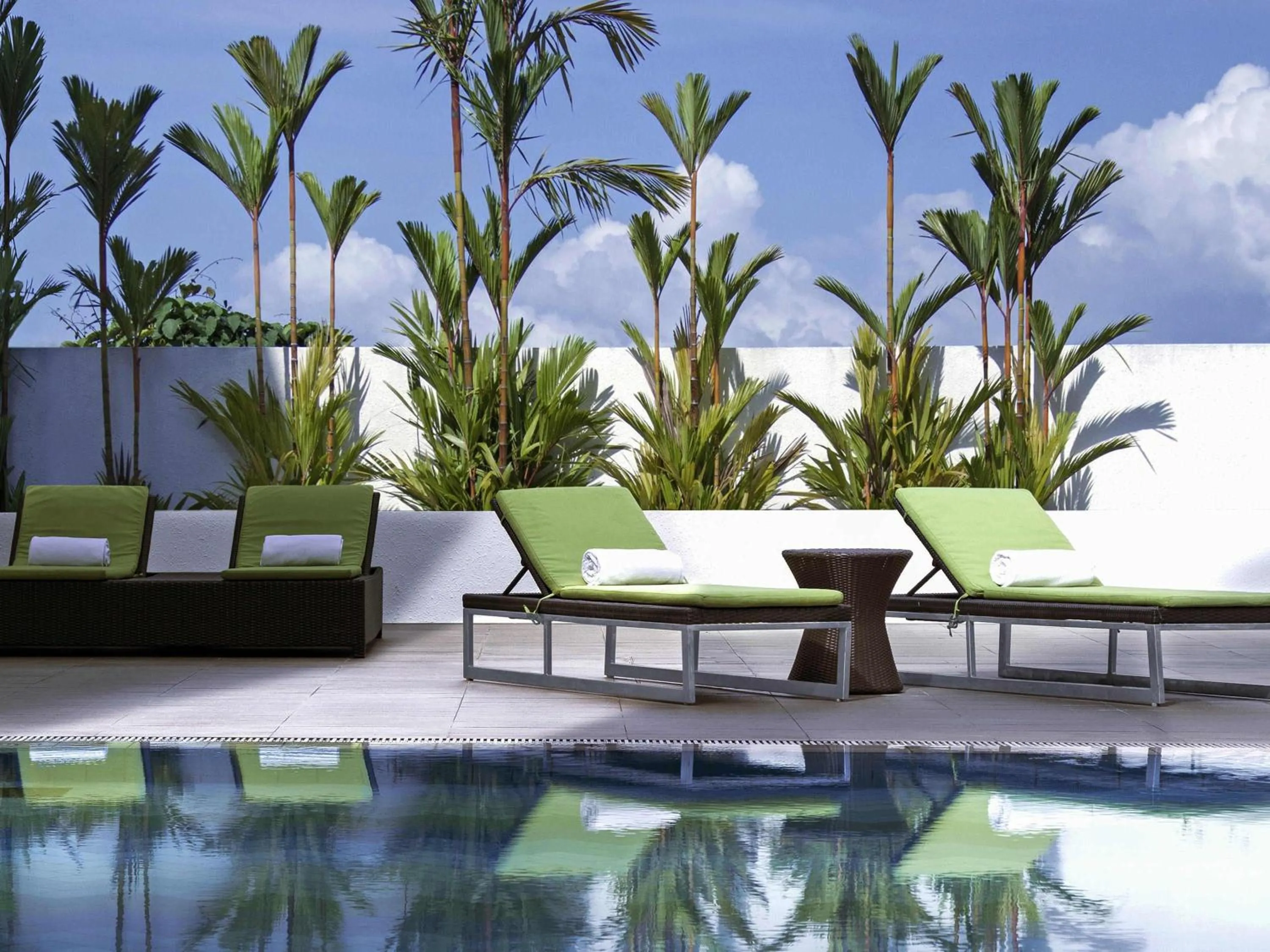 Pool view in Pullman Kuching