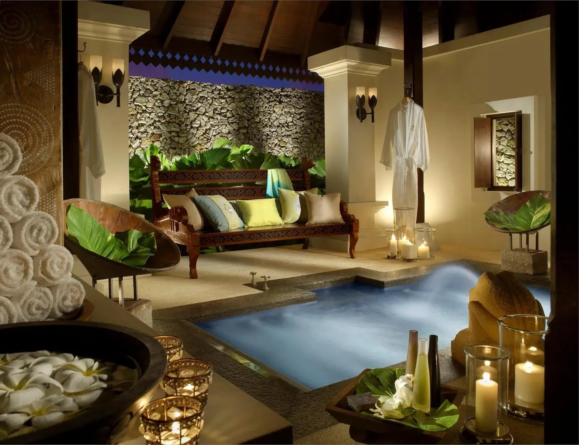 Living room in Pangkor Laut Resort - Small Luxury Hotels of the World Living room in Pangkor Laut Resort - Small Luxury Hotels of the World