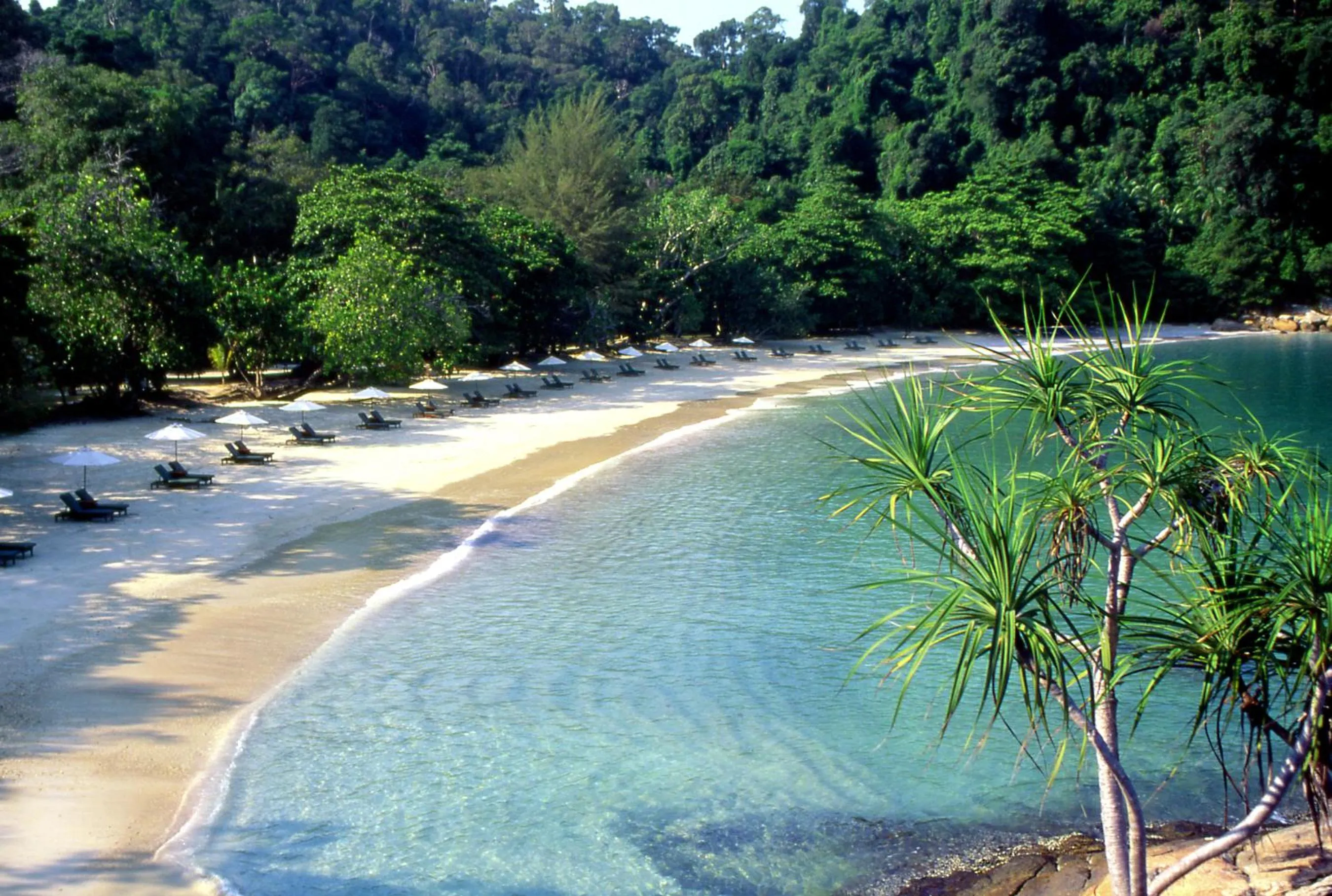 Beach in Pangkor Laut Resort - Small Luxury Hotels of the World