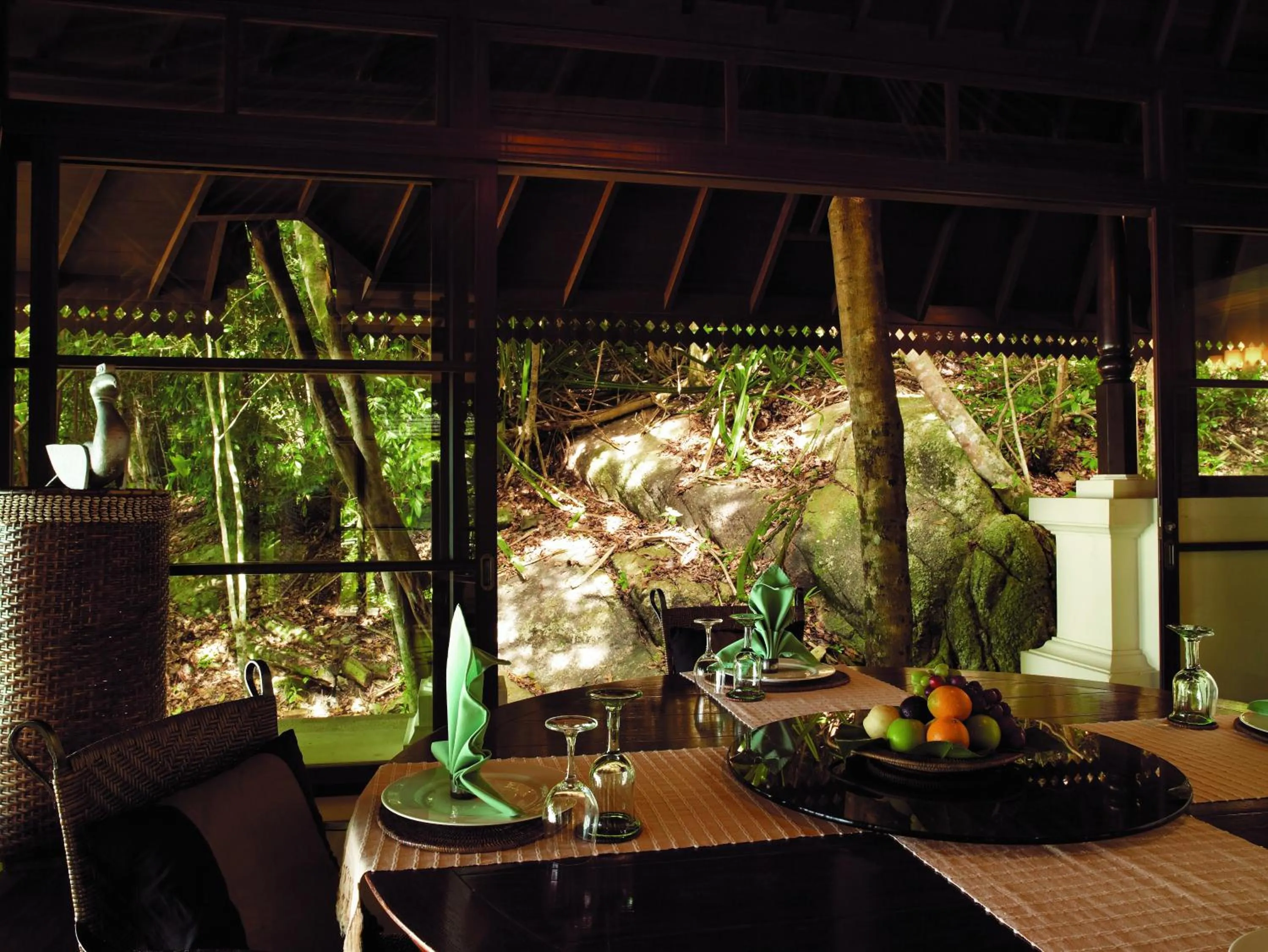 Dining area in Pangkor Laut Resort - Small Luxury Hotels of the World