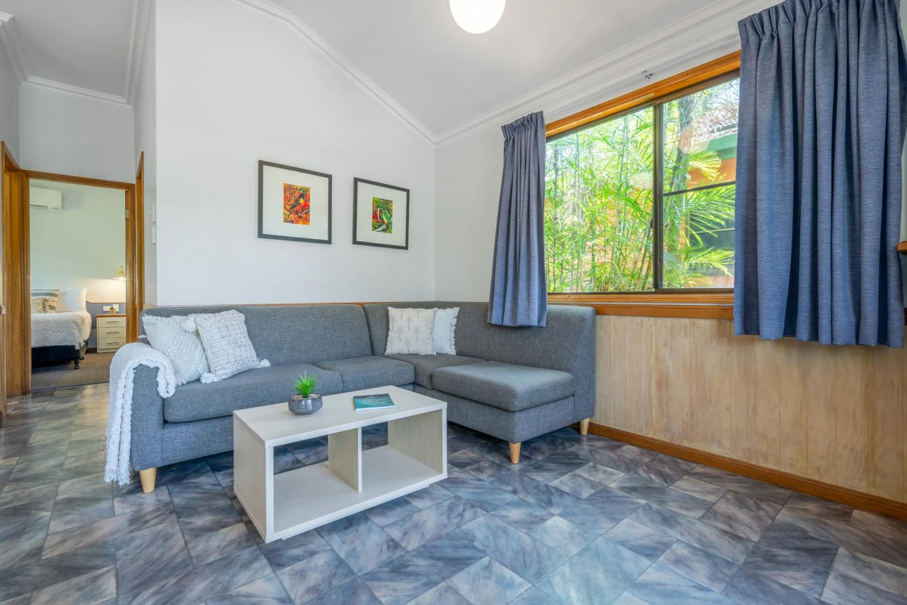 Living room in BIG4 Tasman Holiday Parks - South Mission Beach