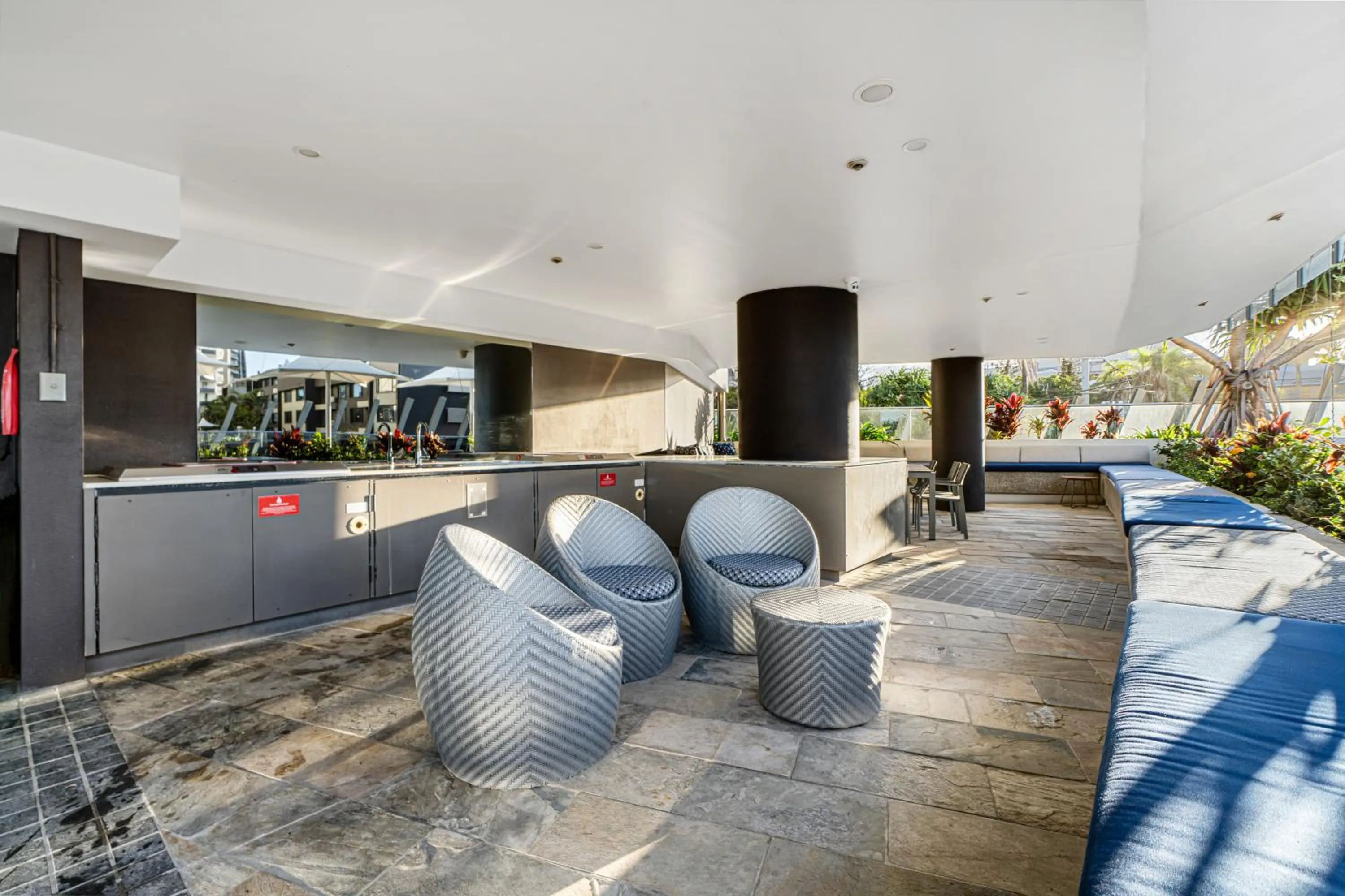 BBQ facilities in Rhapsody Resort - Official