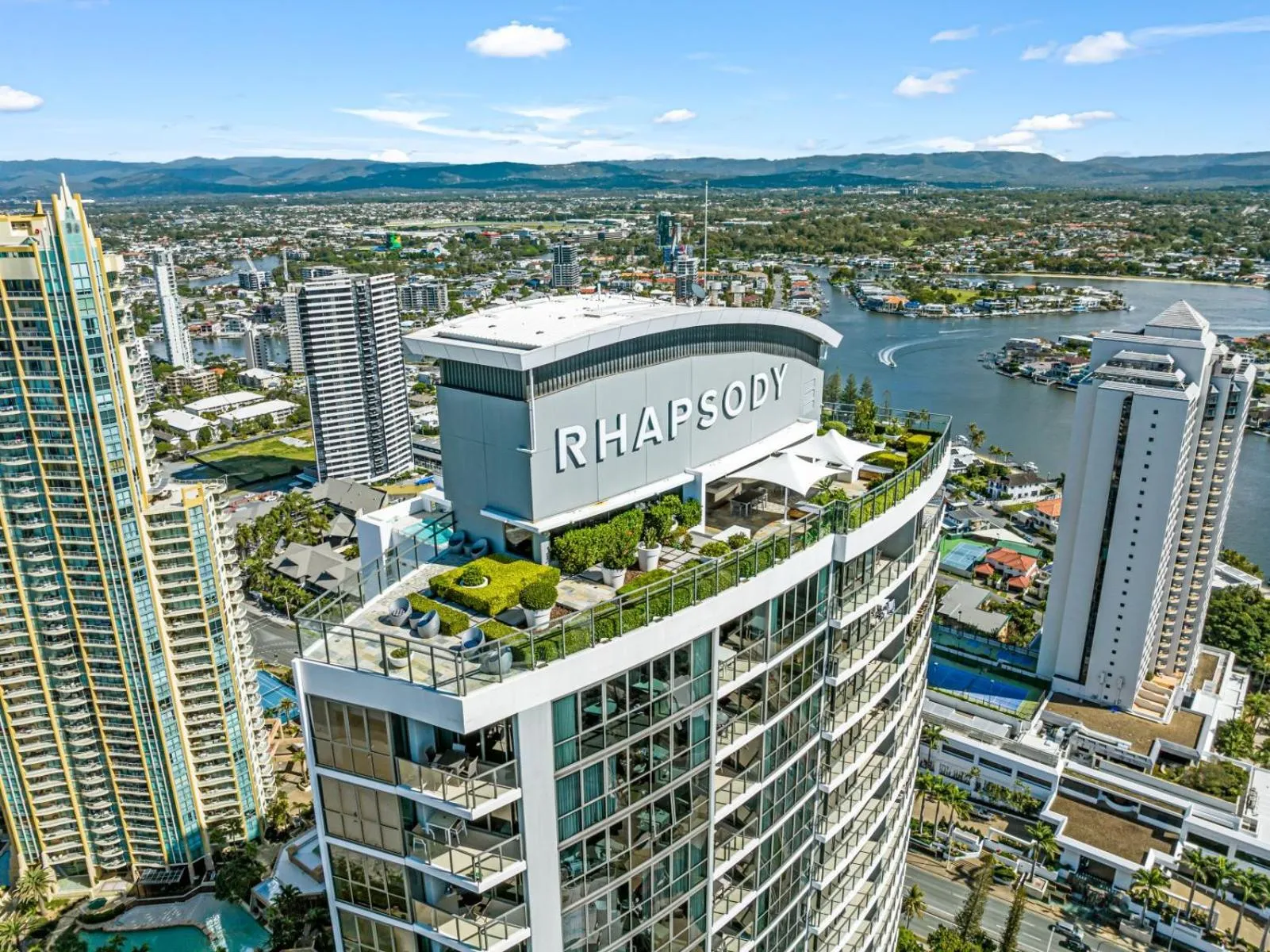 Property building in Rhapsody Resort - Official