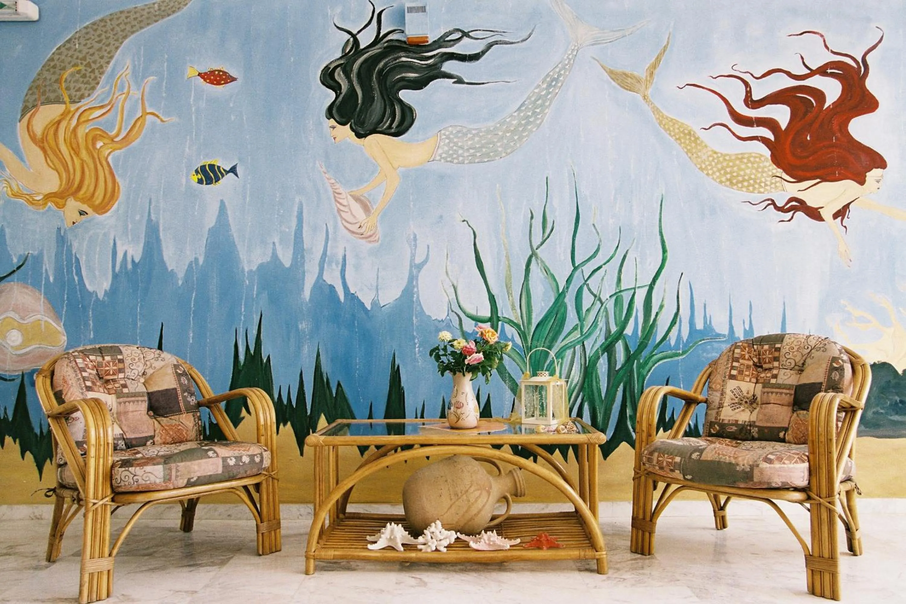 Lobby or reception in Niriides