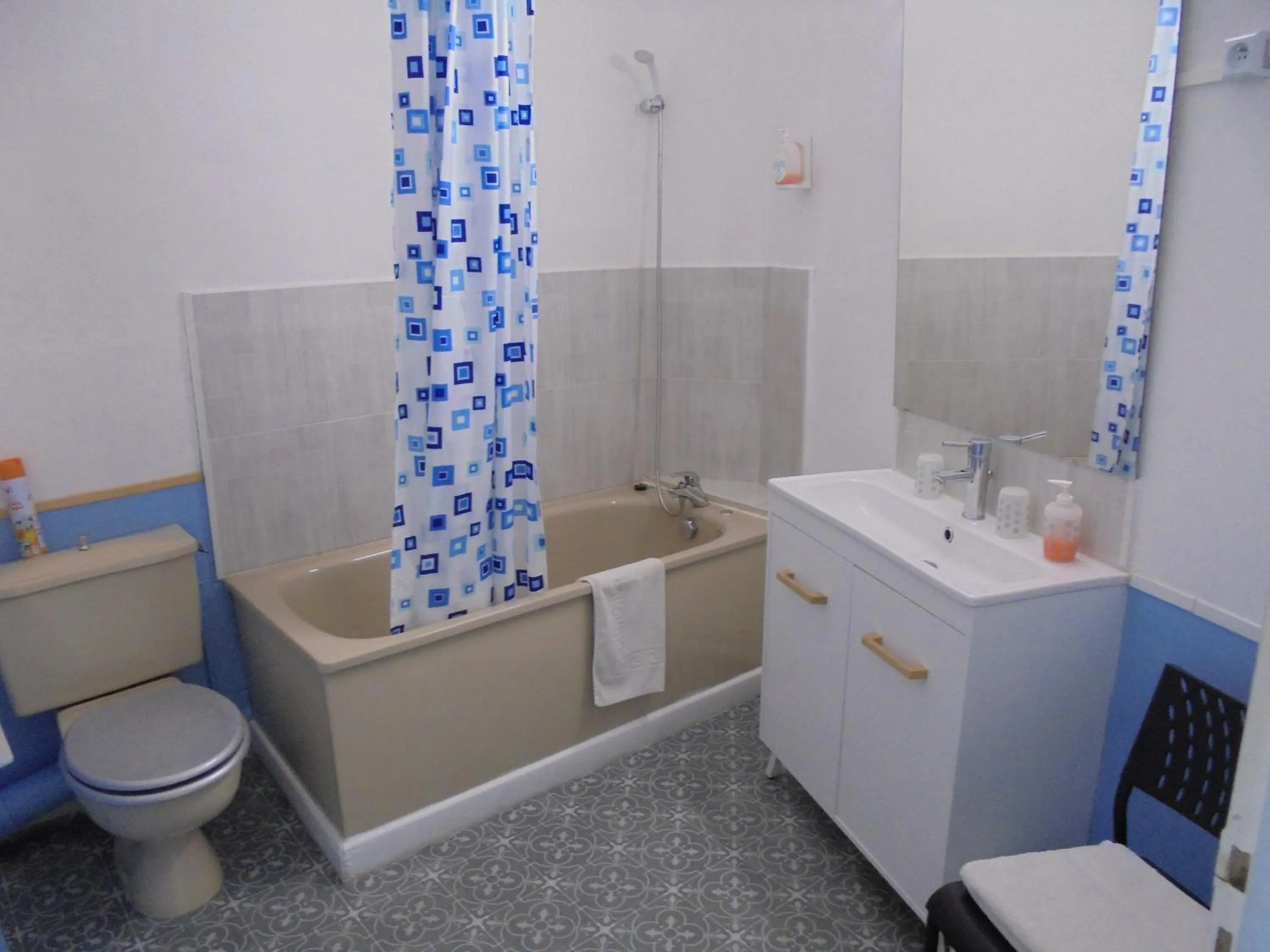 Bathroom in Hotel De La Gare